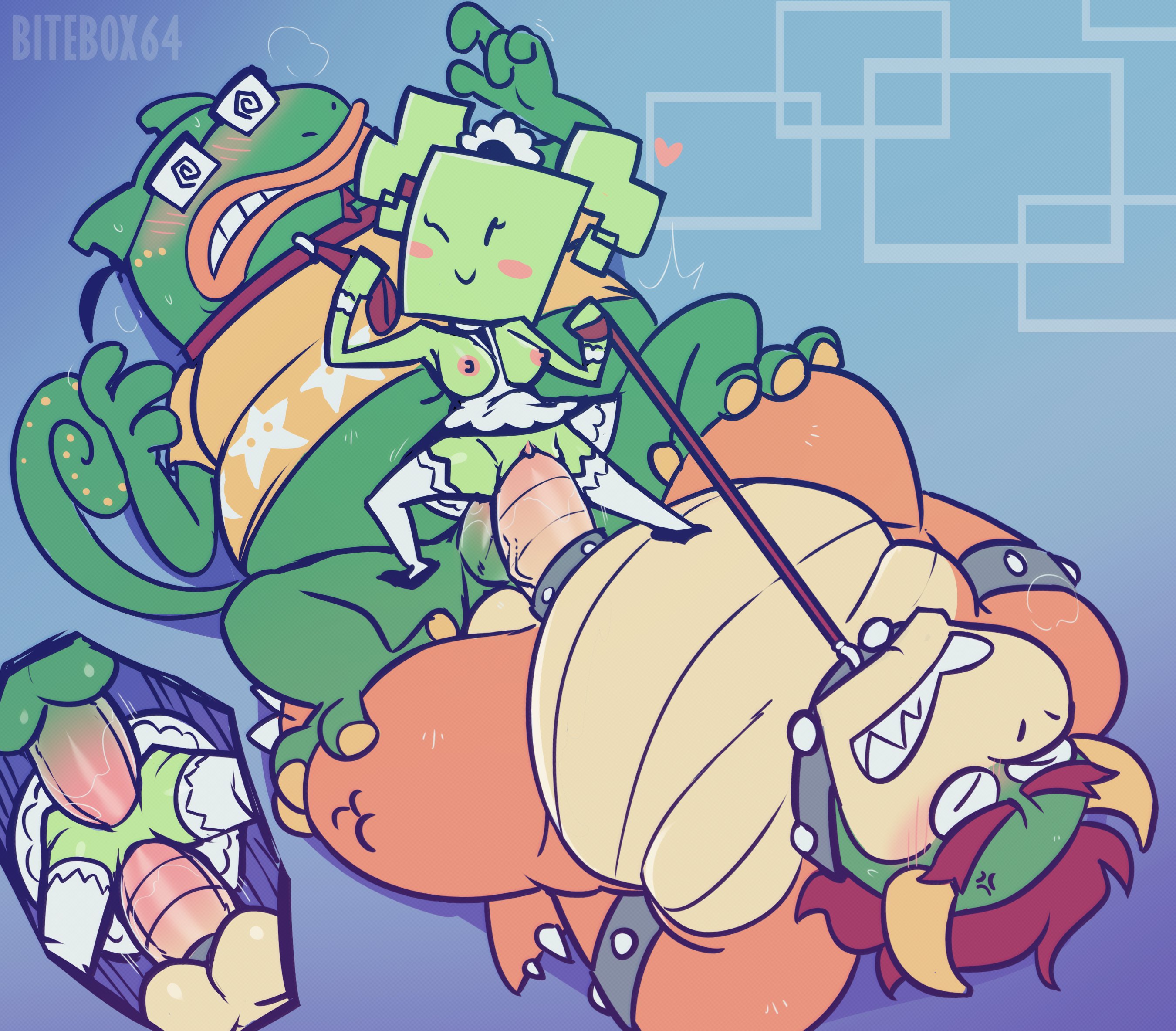 Post 4991987 Bitebox64 Bowser Francis Glacierk Koopa Mimi Papermario Supermariobros Super 