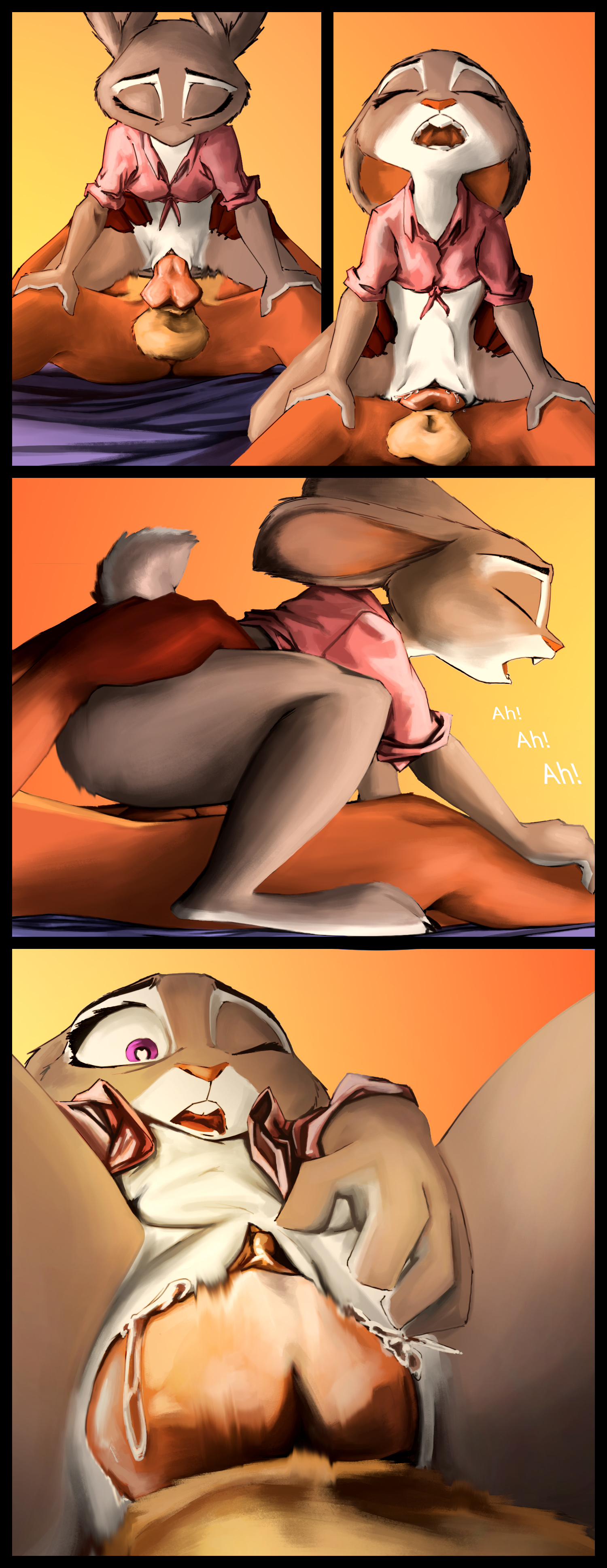 Akiric Judy_Hopps Nick_Wilde Zootopia comic kulkum