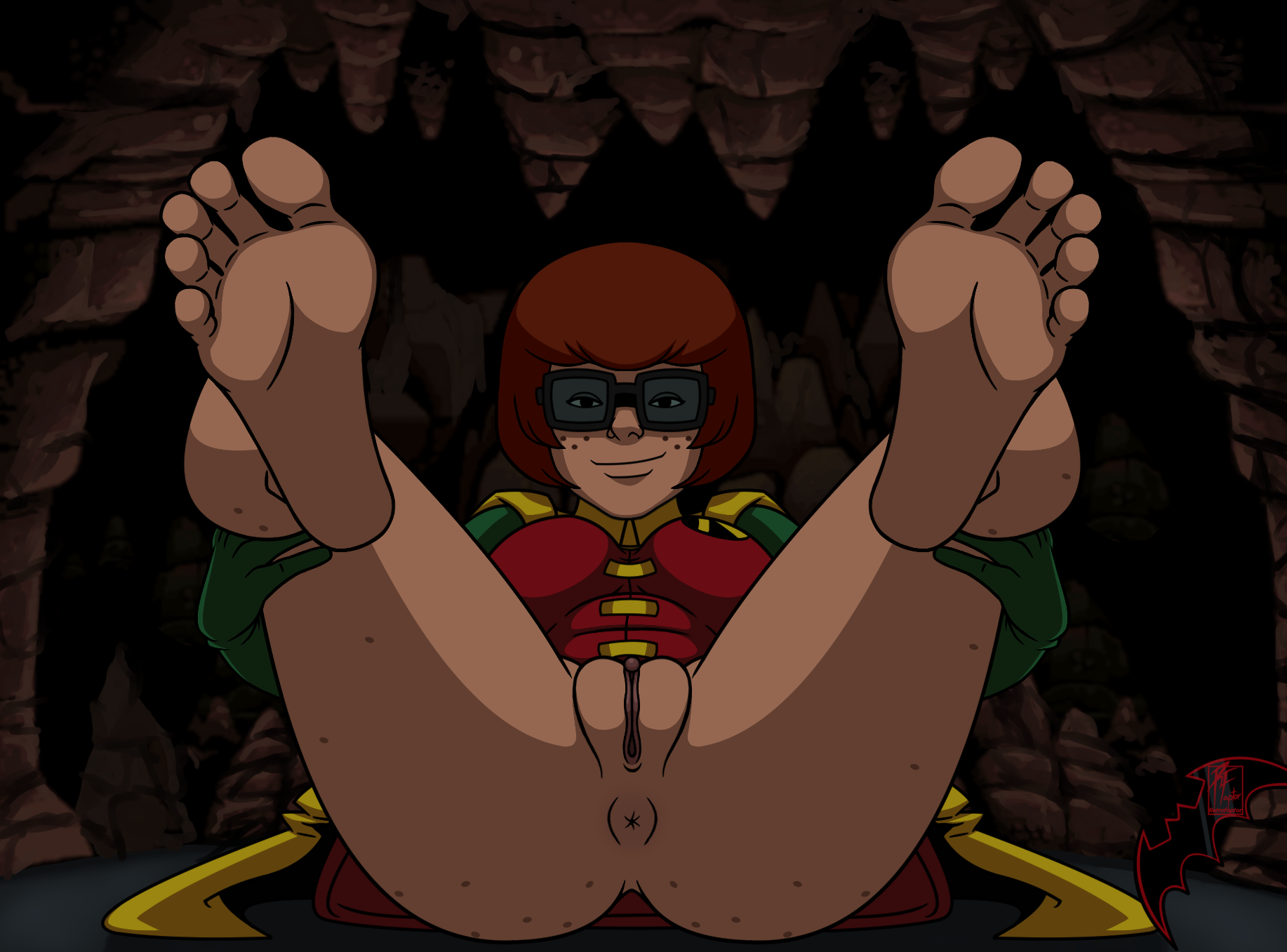 Post 3302791 Batmanseries Carriekelley Cosplay Dc Retrofaptor Robin Scooby Dooseries