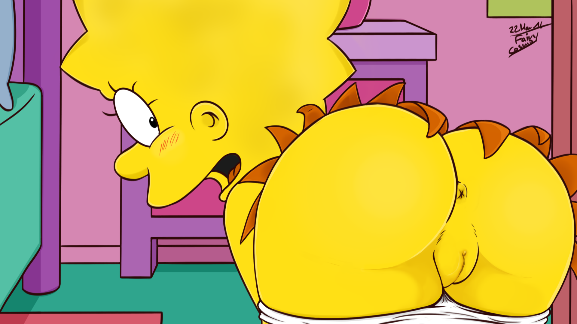 Lisa simpsons rule 34