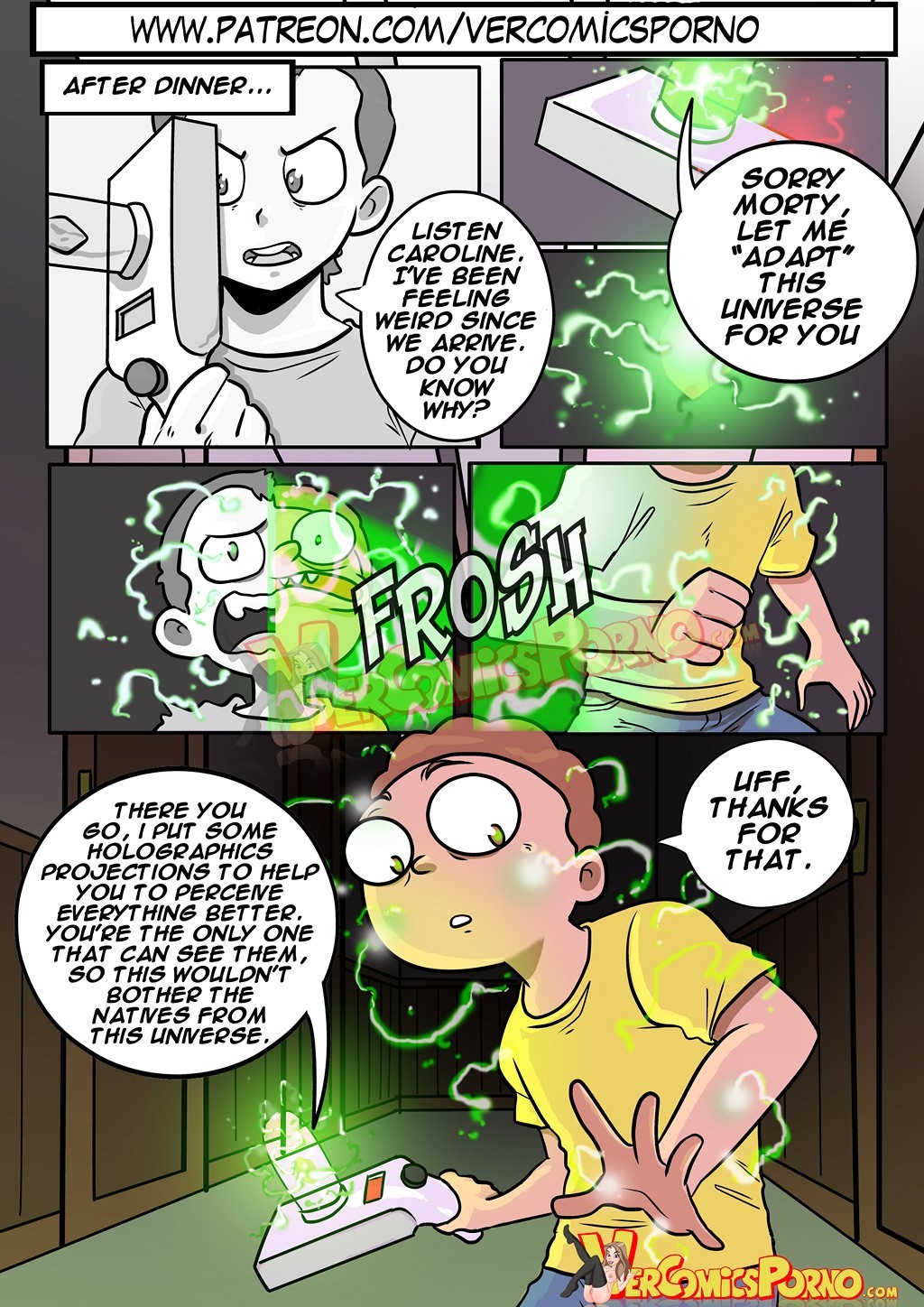 Post 3148477 Comic Mortysmith Rickandmorty Tagme Vercomicsporno