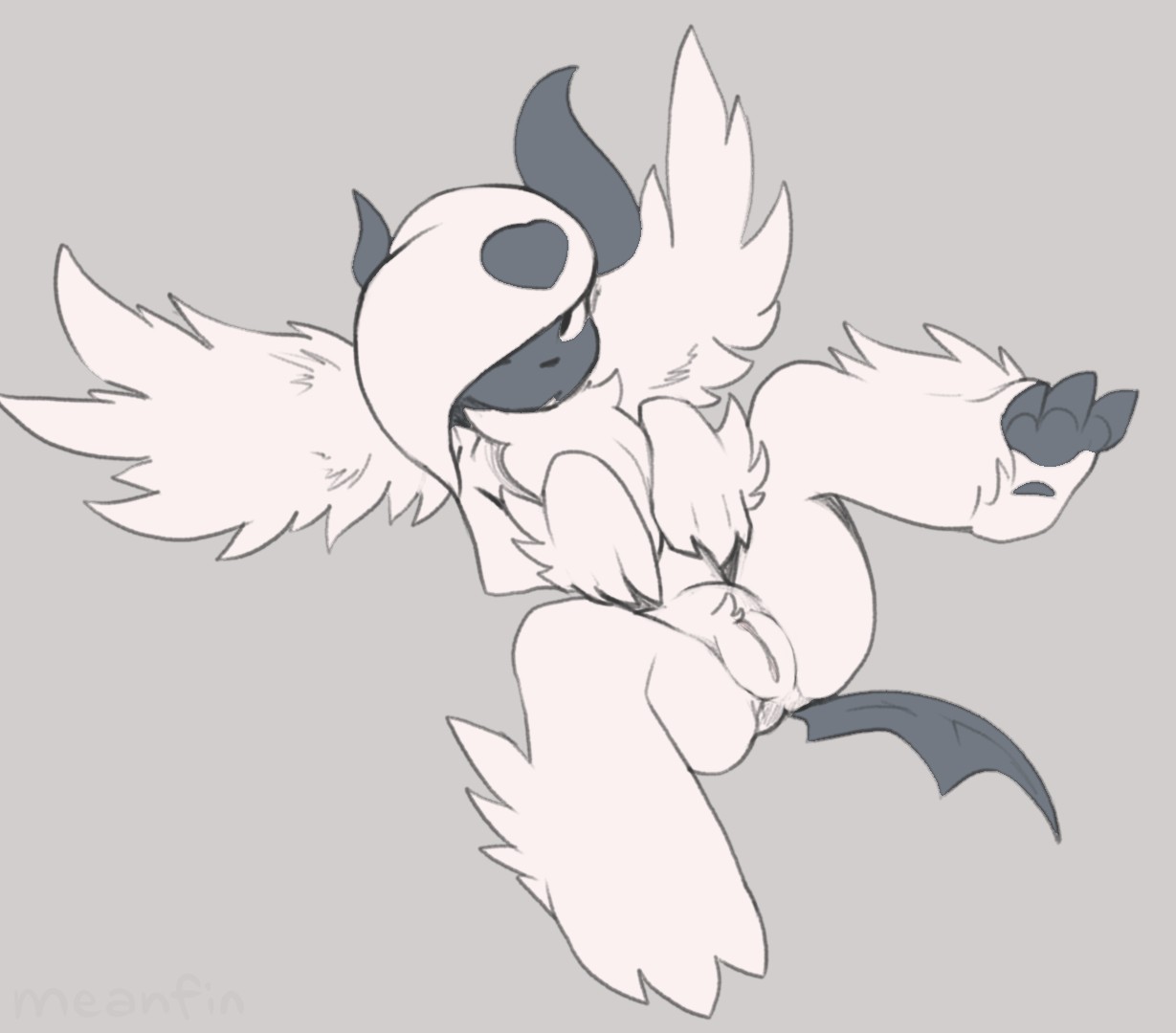 Absol Mega_Absol Mega_Evolution Porkyman finegan