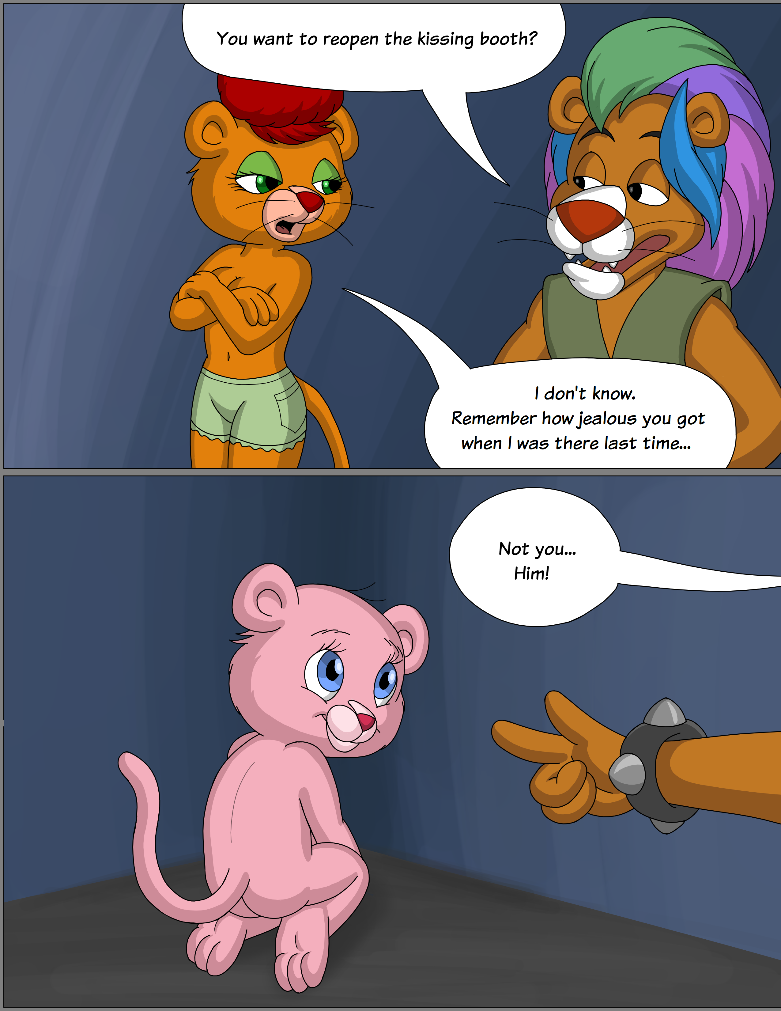 Post 4592625: comic Finko Liona Panky Pink_Panther_(series)  Pink_Panther_and_Sons Whore_O._Matic