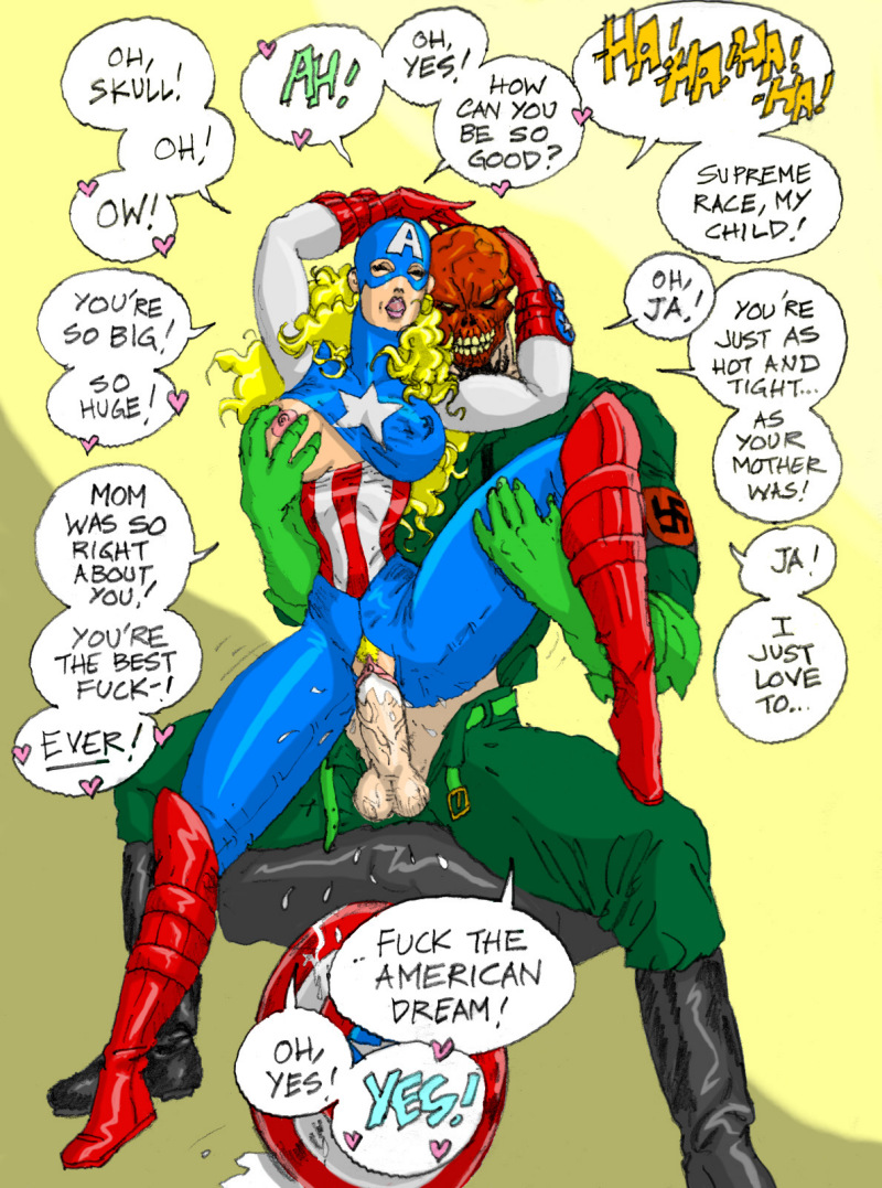 Post 99164: A-Next American_Dream Captain_America_(series) Johann_Shmidt  Ksennin Marvel Red_Skull Shannon_Carter