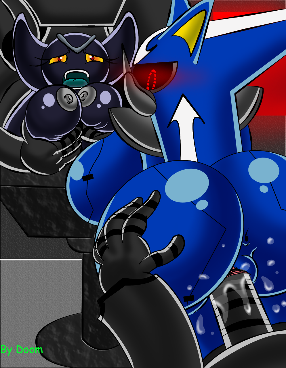 Post 632210: Bokkun Metal_Sonic Nobody147 Rule_63  Sonic_the_Hedgehog_(series)