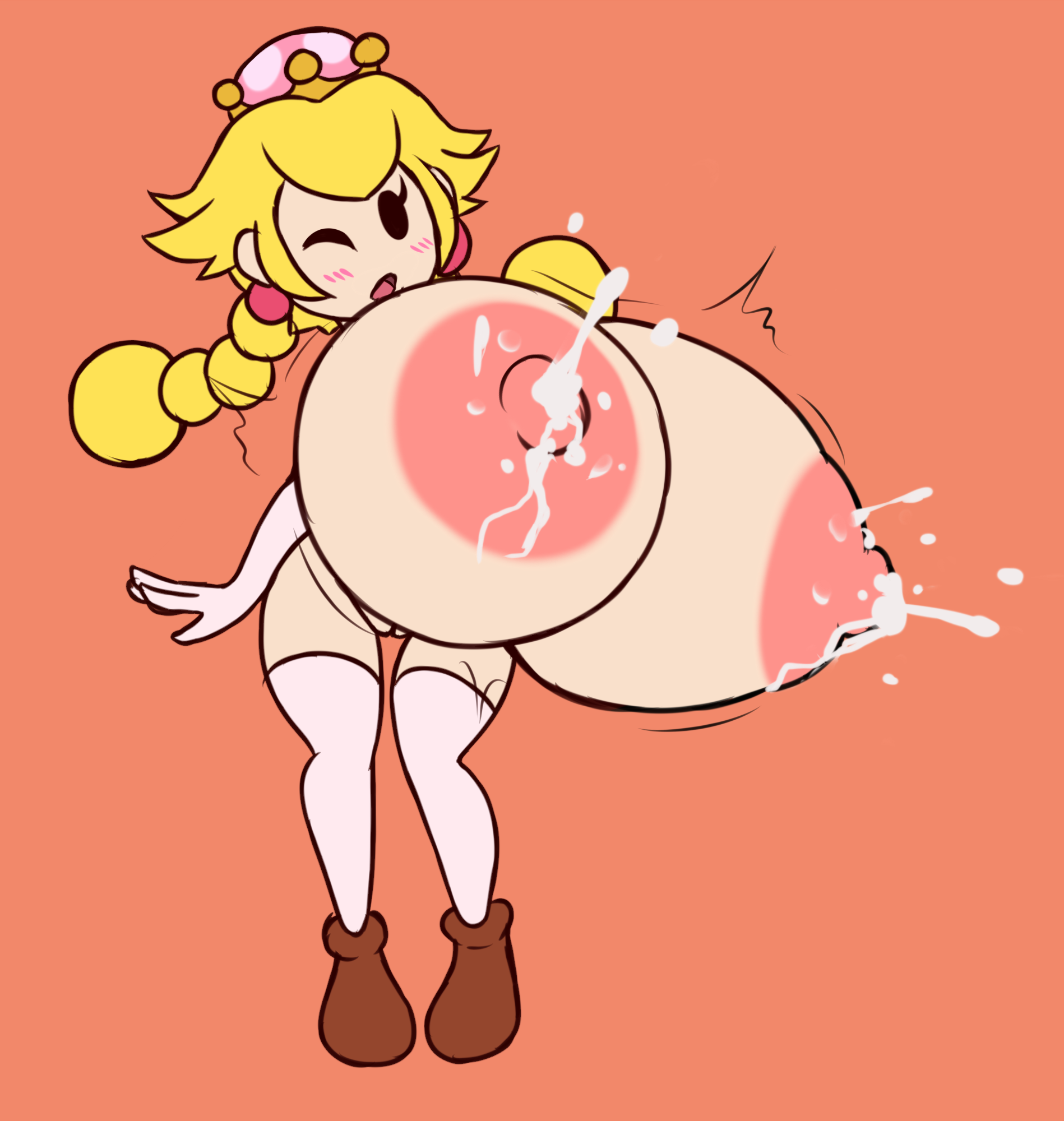 Post 2805712 Metachoke Newsupermariobrosudeluxe Peachette Supercrown Supermariobros 8555