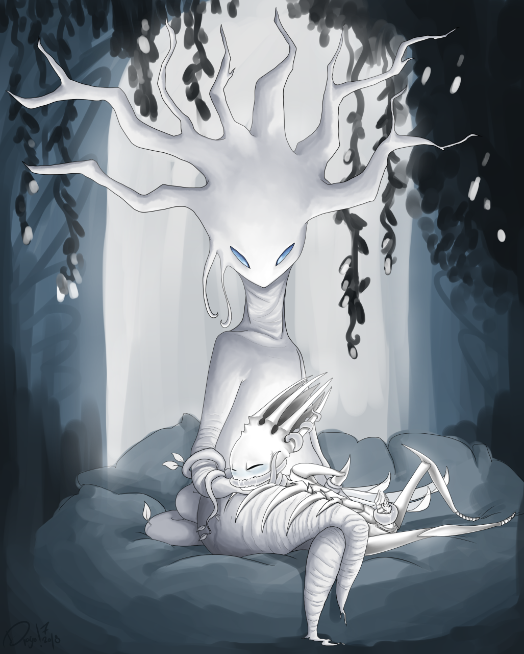 Post 3012087: AgentDrago Hollow_Knight Pale_King White_Lady