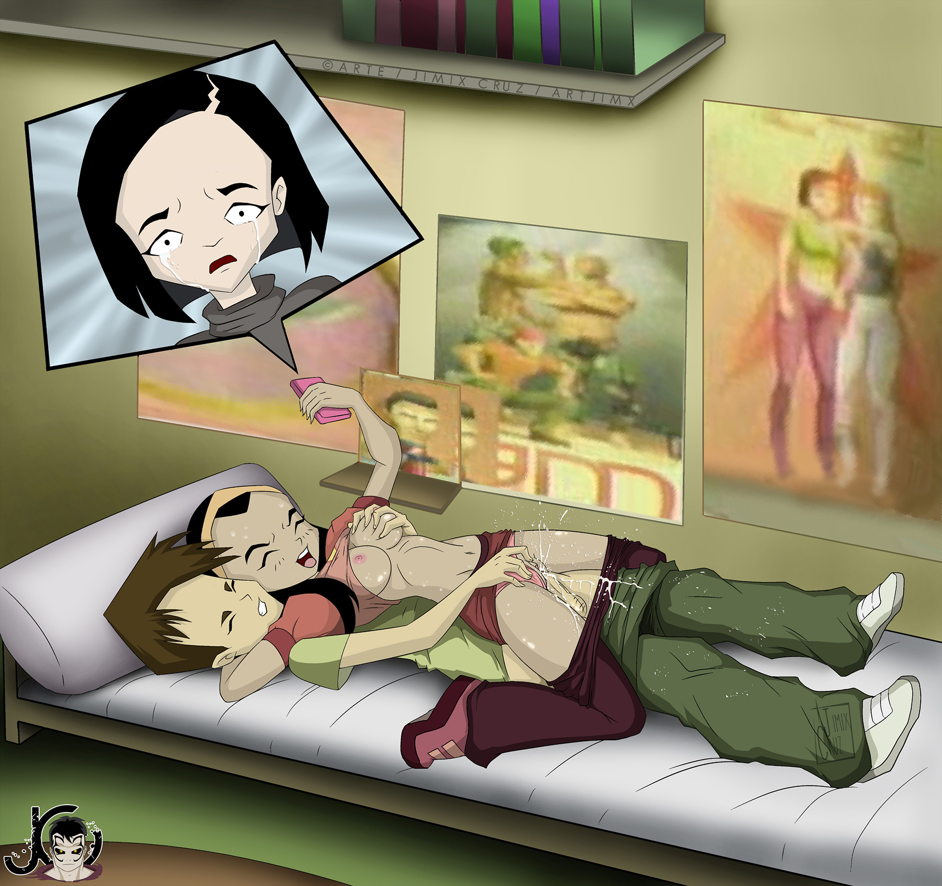 Post Artjimx Code Lyoko Elisabeth Delmas Ulrich Stern Yumi