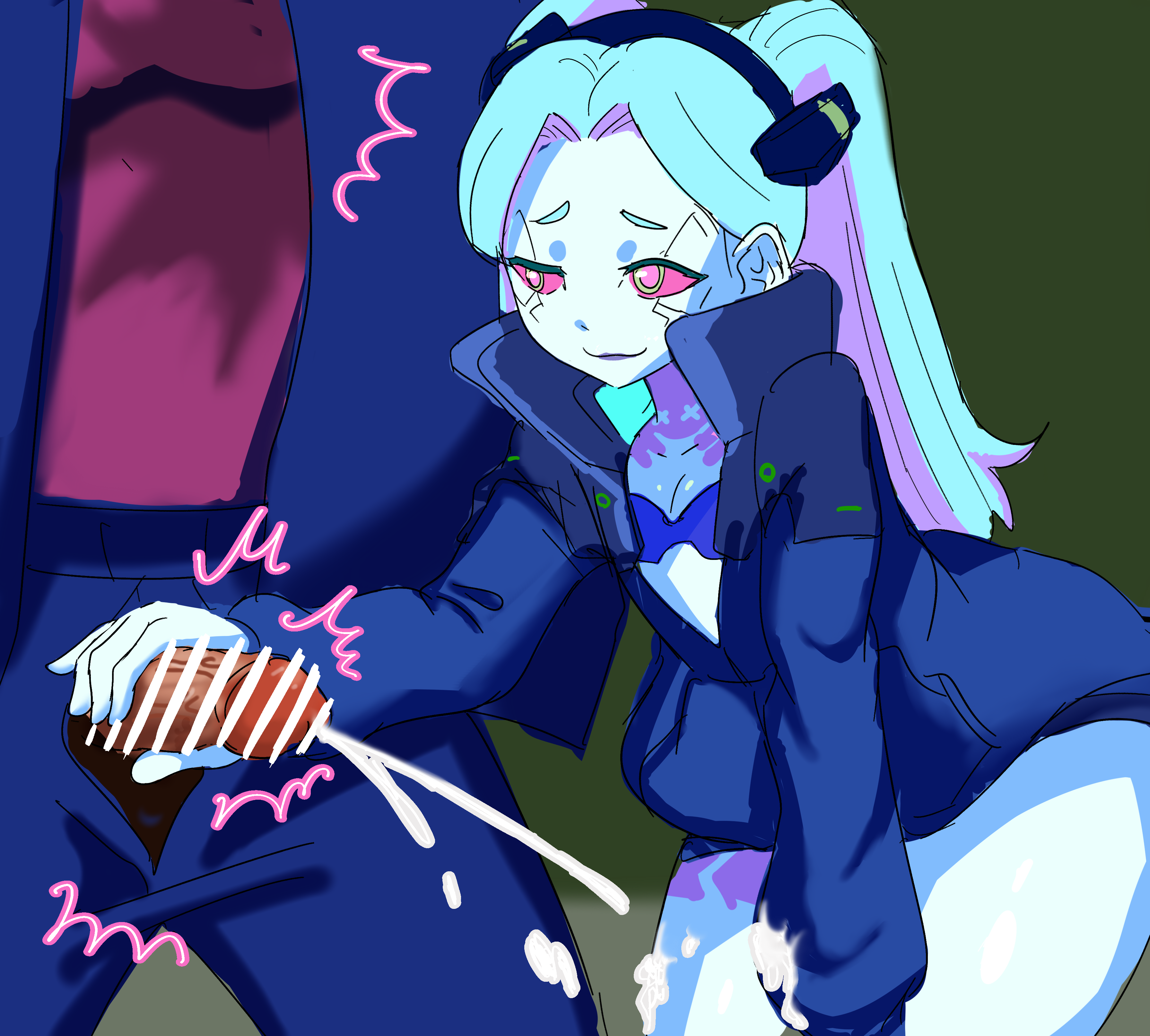 Rebecca cyberpunk r34