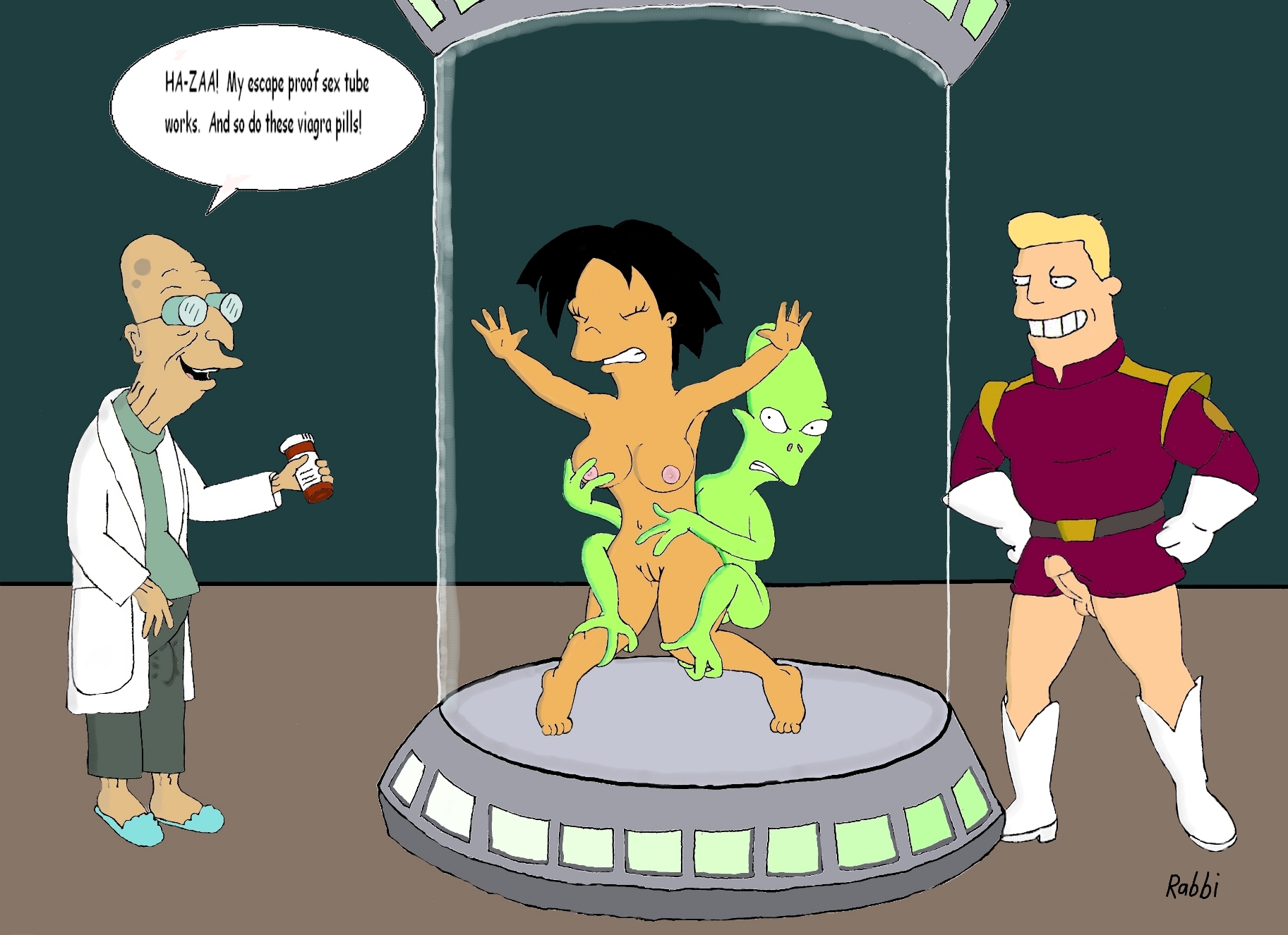 Post 987835: Amy_Wong Futurama Hubert_J._Farnsworth Kif_Kroker Rabbi  Zapp_Brannigan