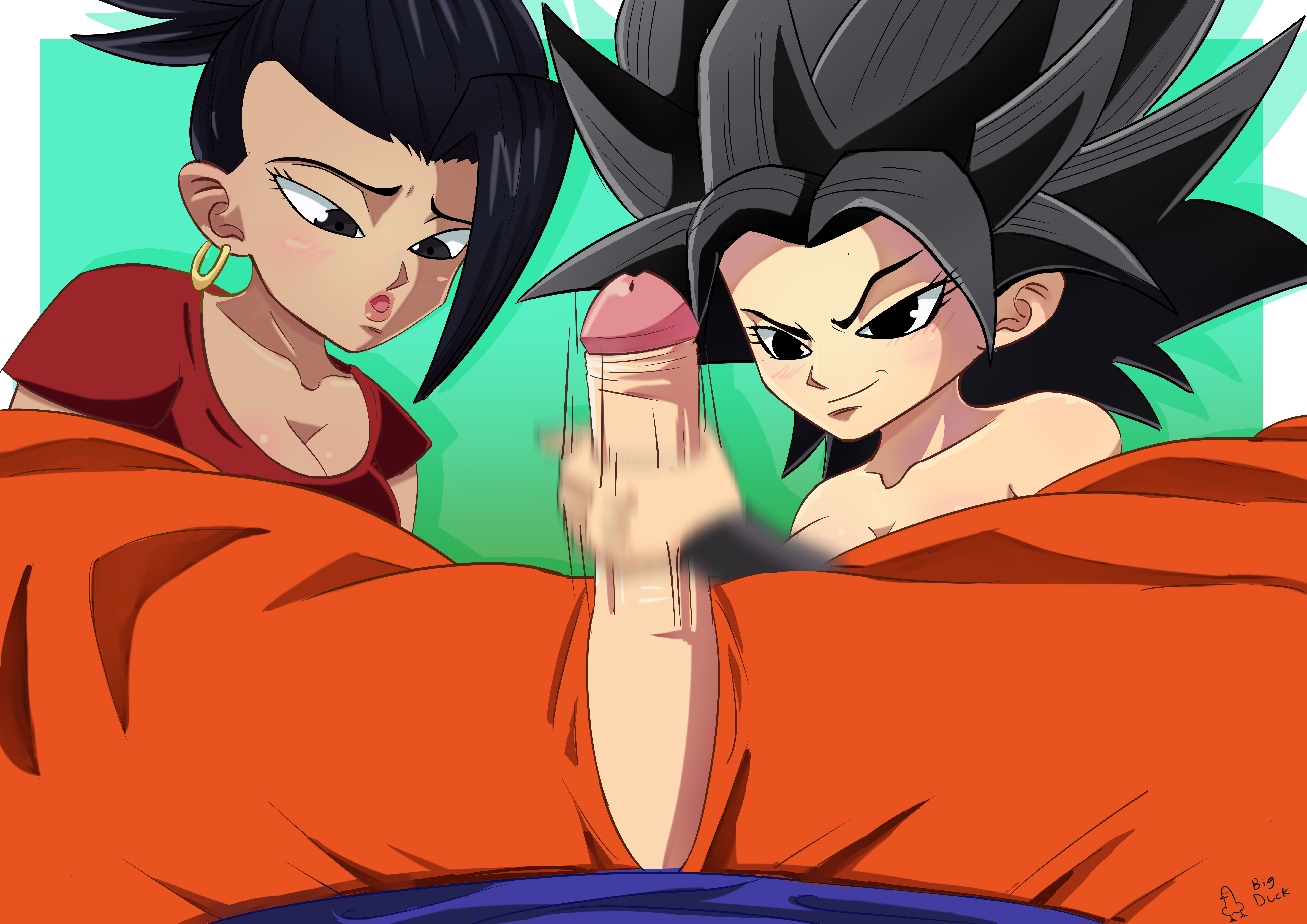 BigDuck Caulifla Dragon_Ball_(series) Kale Son_Goku