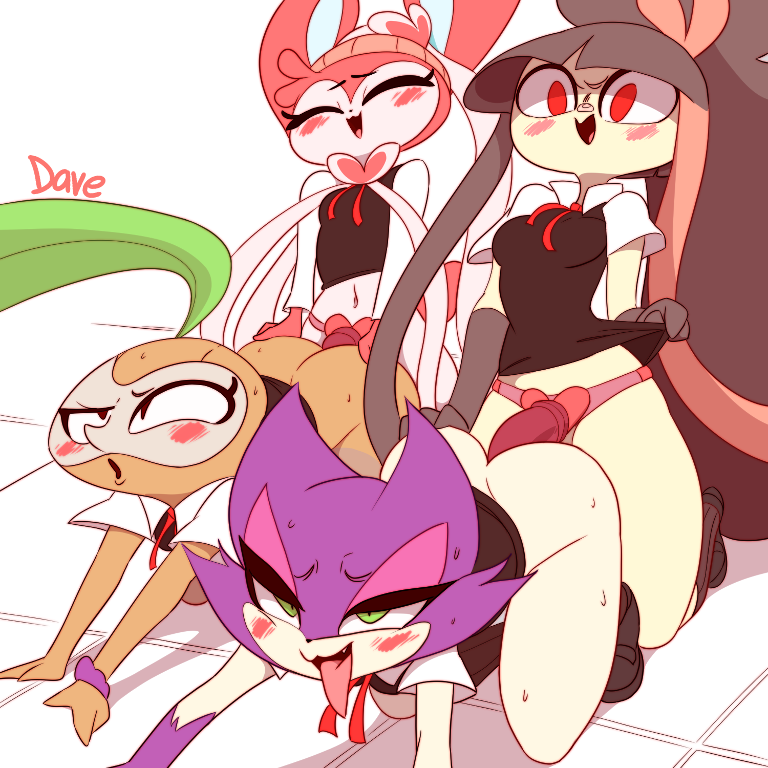 Post 2991001 Diives Mawile Mega Evolution Mega Mawile Mrploxy Nuzleaf Porkyman Purrloin Sylveon