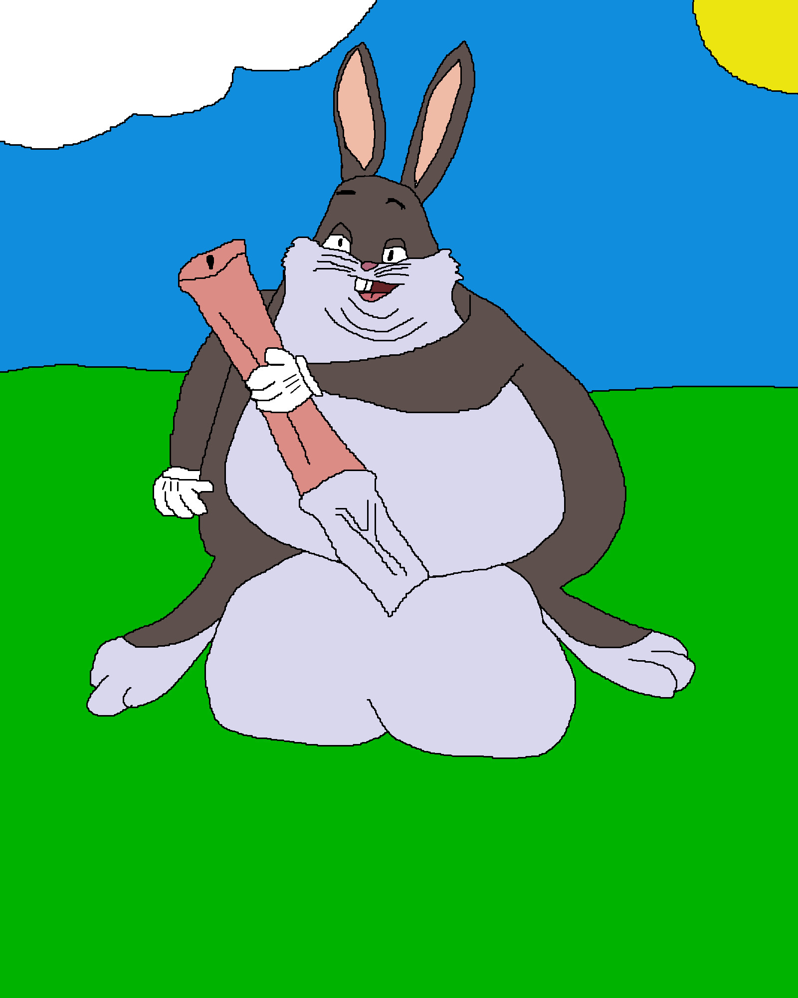 Post 2961912: Big_Chungus Bugs_Bunny Looney_Tunes meme