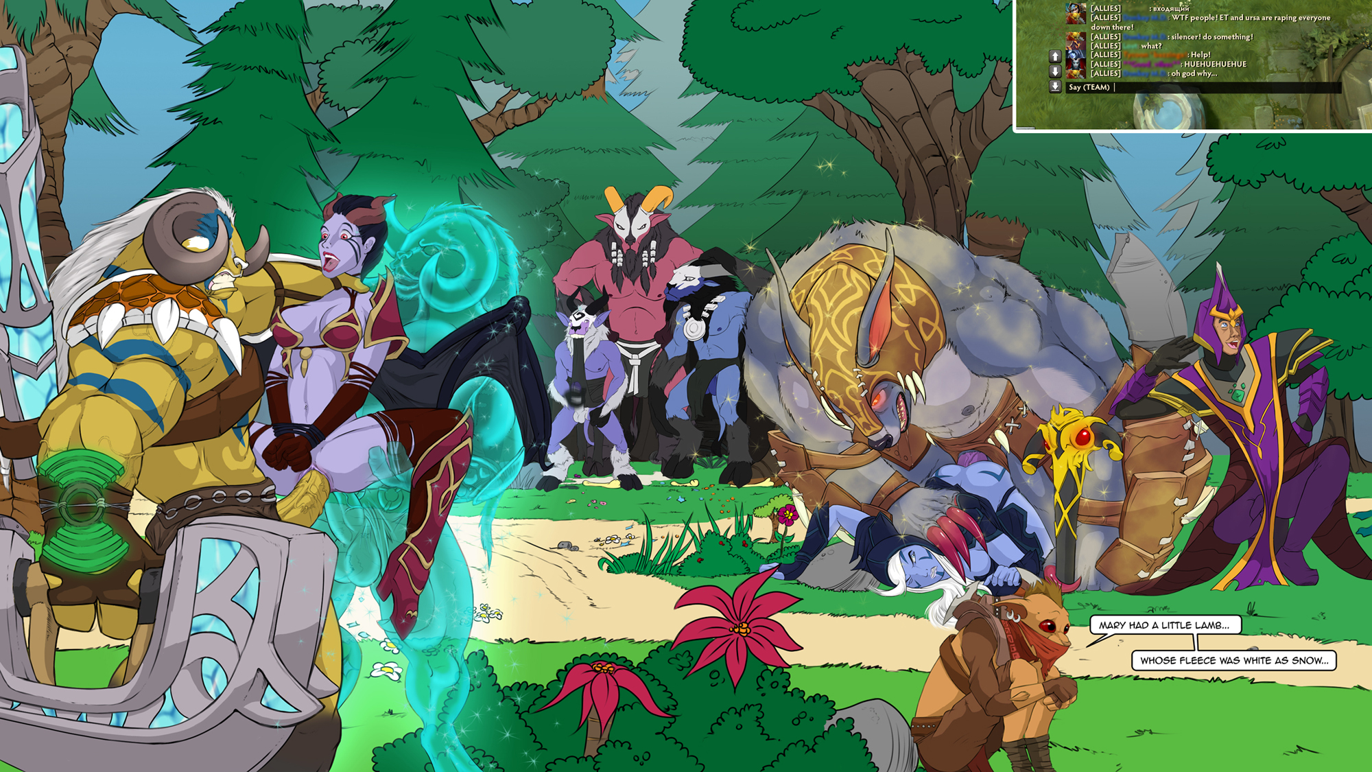 Dota 2 Qop Porn - Post 1160467: Akasha_the_Queen_of_Pain Bounty_Hunter Dota DOTA_2  Elder_Titan Nortrom_the_Silencer satyr Traxex_the_Drow_Ranger Ursa