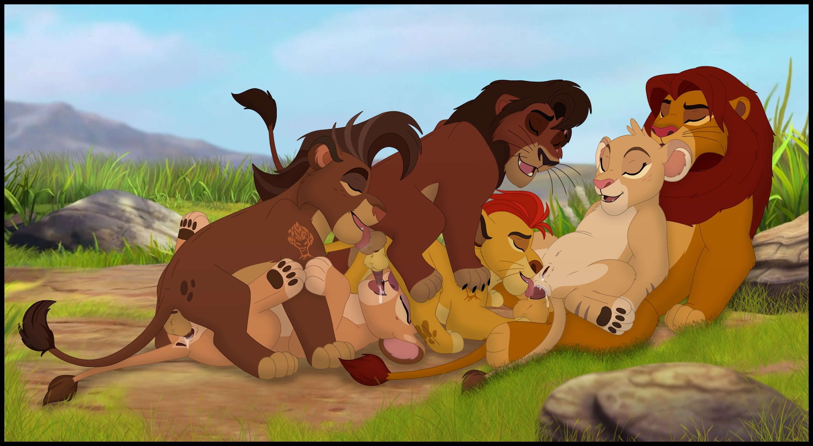 Post 4151239 Baliyo Kaion Kion Kovu Simba The Lion Guard The Lion King