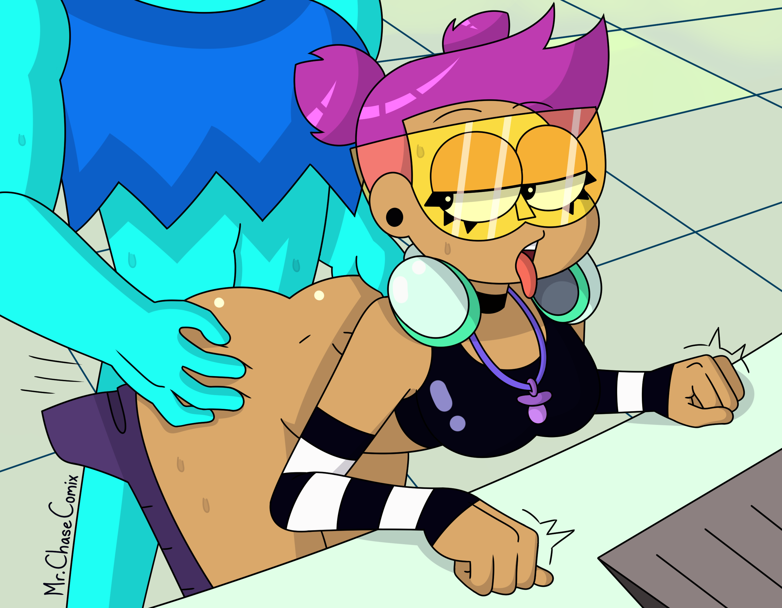 Post 2886931: DJ_Fireball Enid_Mettle Mr._Chase_Comix  OK_K.O.!_Lets_Be_Heroes Radicles