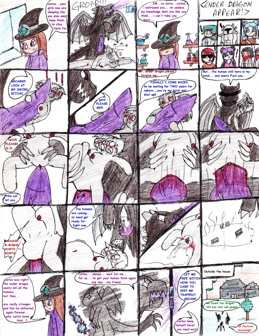 Post 2051567 Comic Ender Dragon Minecraft Rule 63 Wither