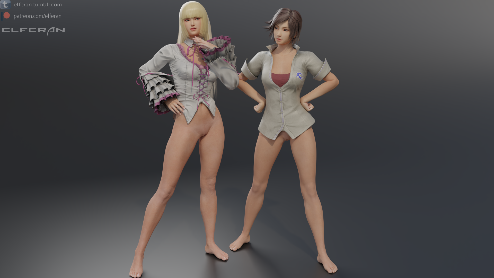 Post 2518148: Asuka_Kazama Elferan Emilie_de_Rochefort Tekken