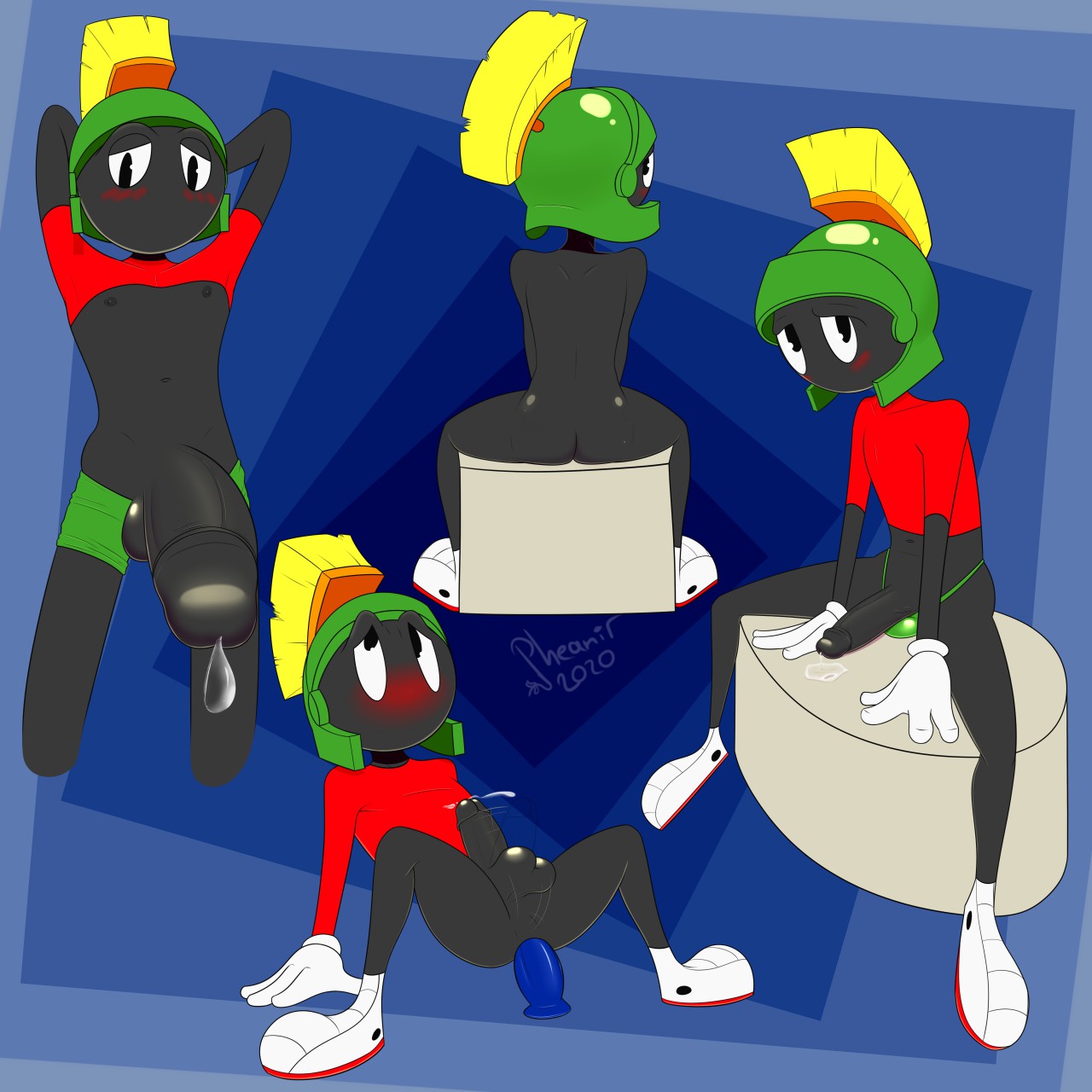 Looney_Tunes Marvin_the_Martian Pheanir