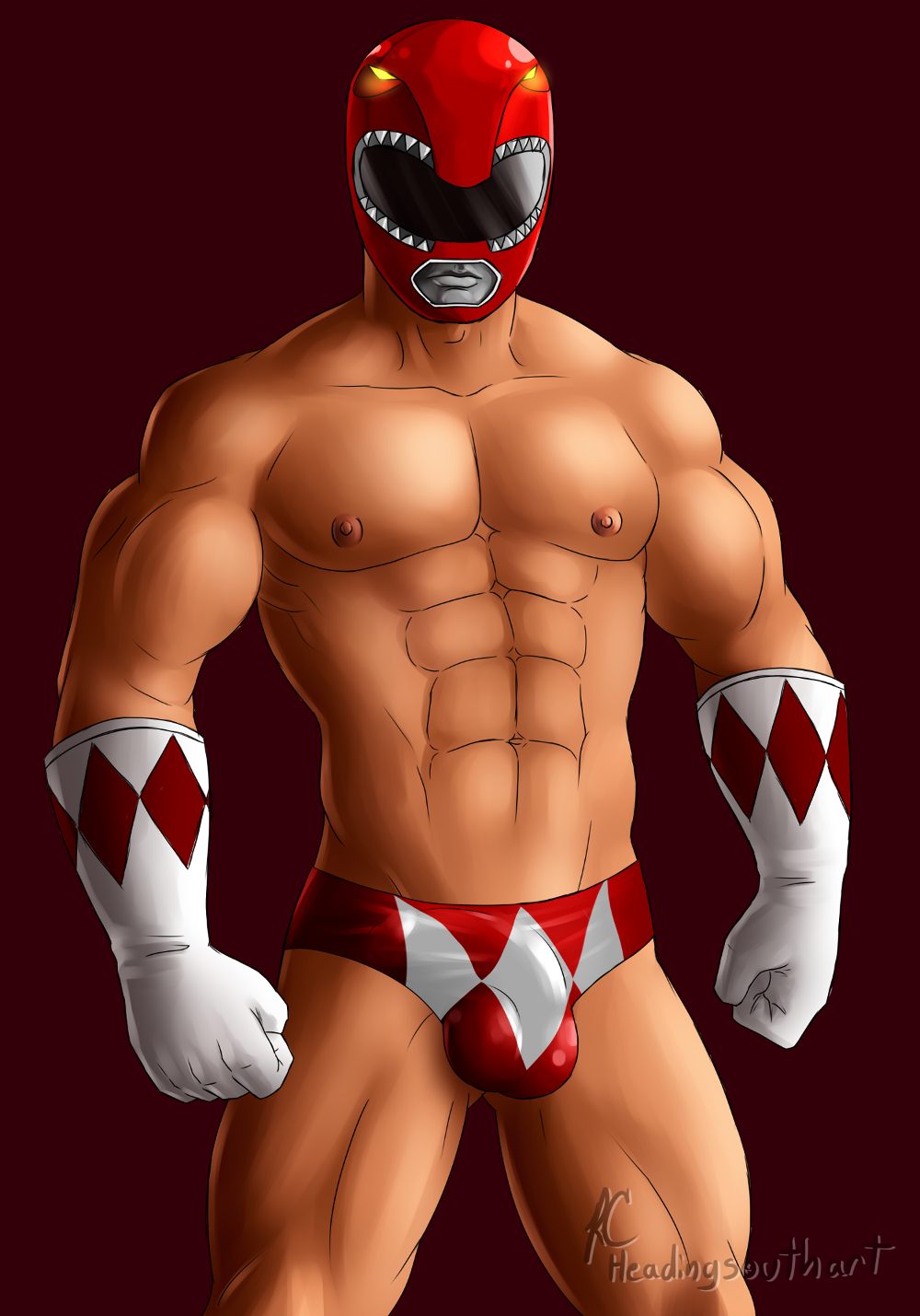 Post 1330076: Headingsouthart Mighty_Morphin_Power_Rangers Red_Ranger