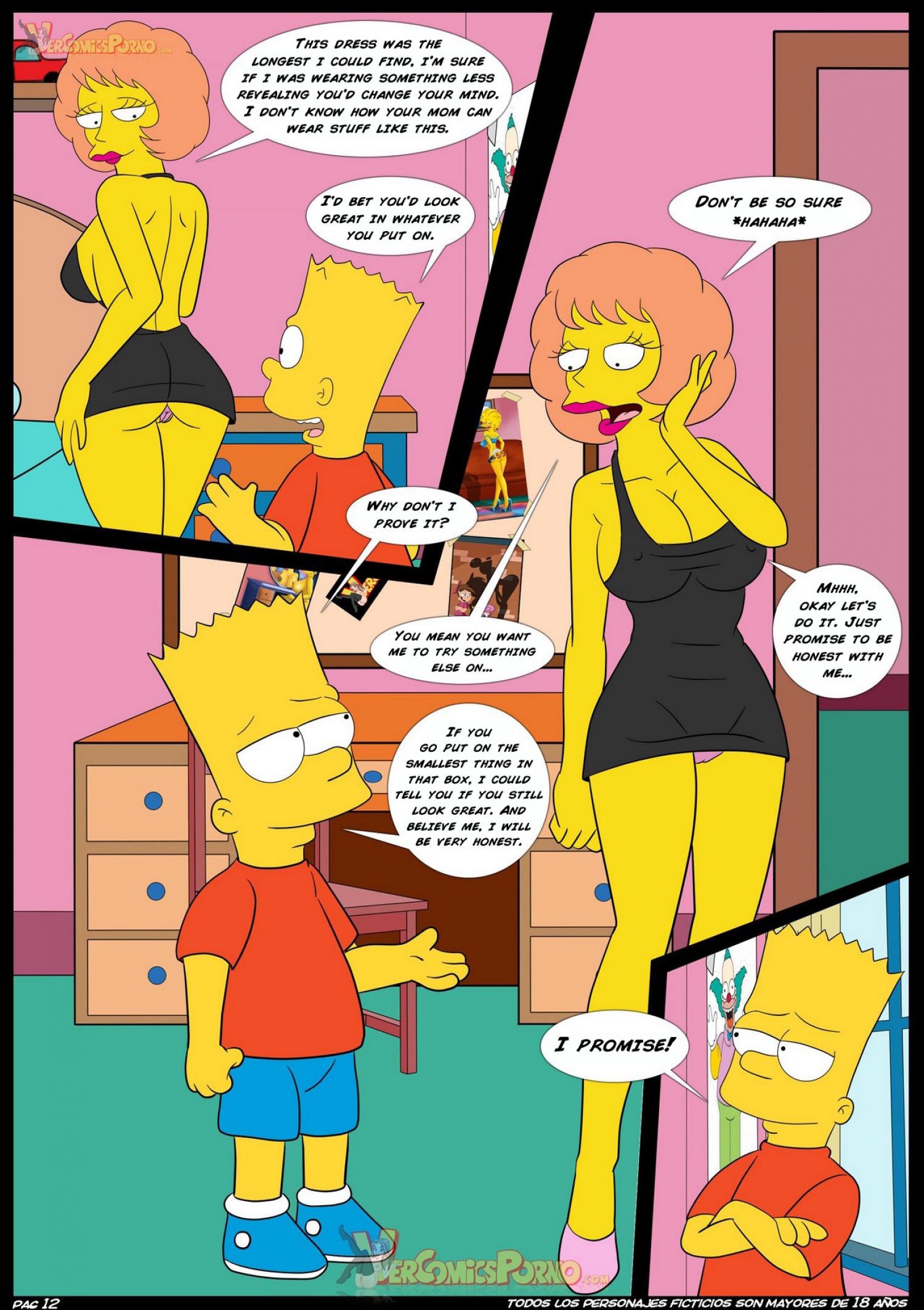 Post 2141961 Bartsimpson Comic Crocartist Lisasimpson Maudeflanders Thesimpsons 5943