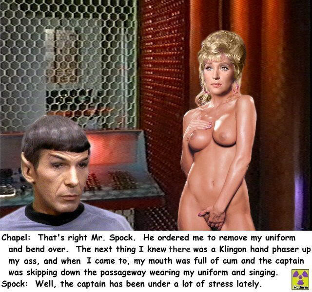 Post 1639642 Christinechapel Fakes Leonardnimoy Majelbarrett Radman Spock Startrek 