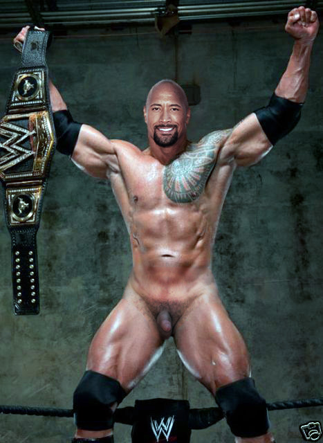 Post Dwayne Johnson Fakes Wrestling Wwe