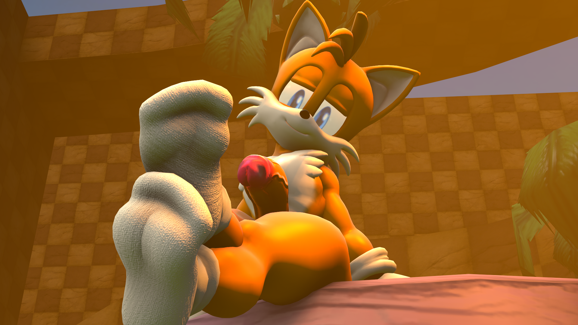 Sonic_the_Hedgehog_(series) Source_Filmmaker Tails TwinTails3D