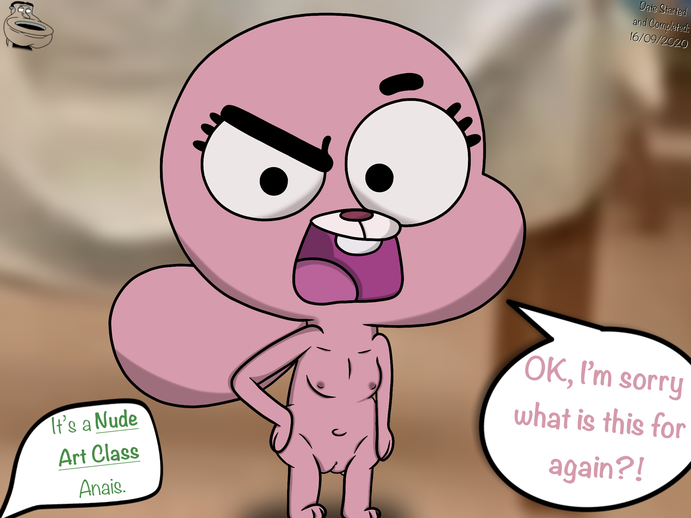 Amazing world of gumball anais naked