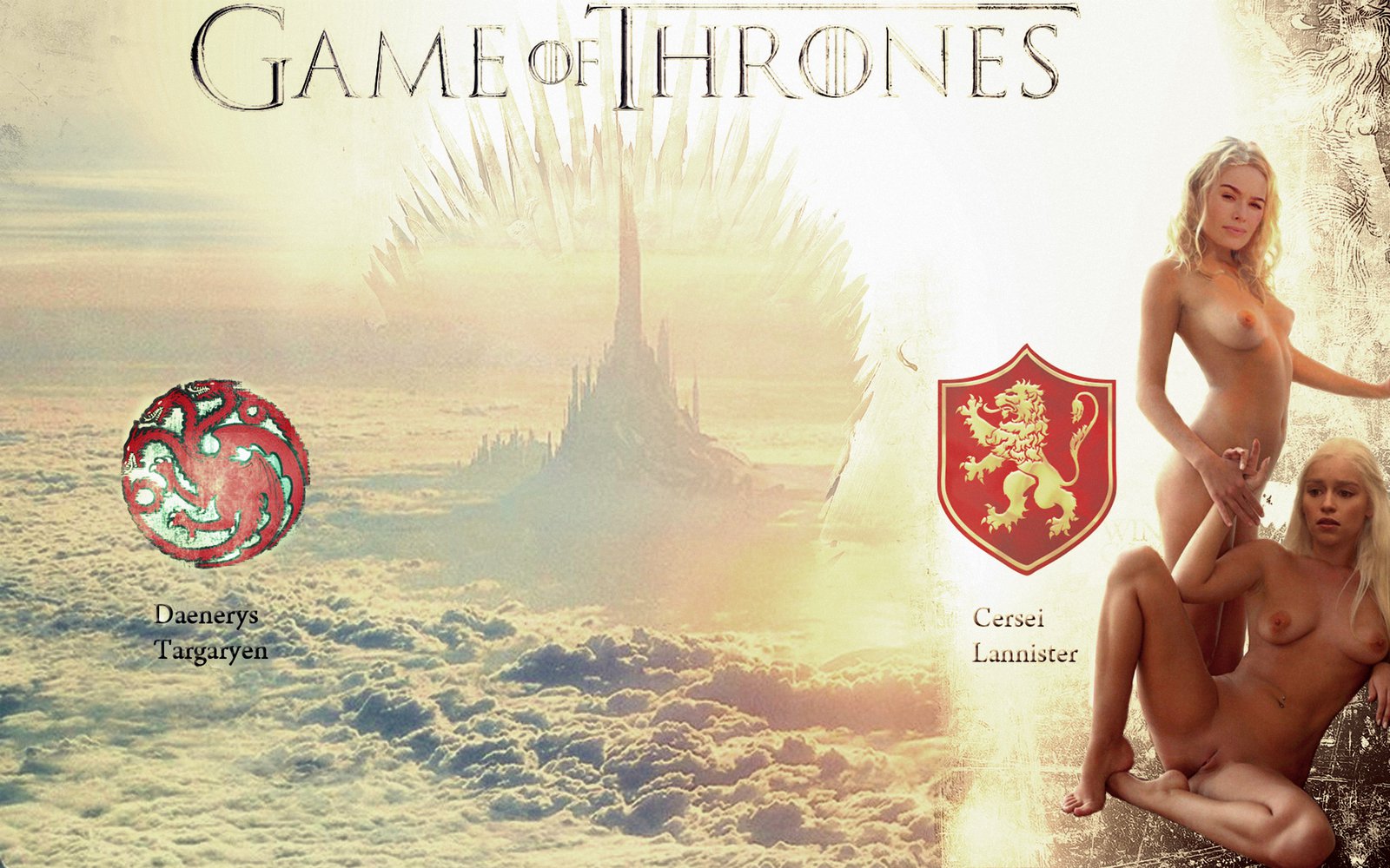 Post 2656538 Cersei Lannister Daenerys Targaryen Emilia Clarke Fakes Game Of Thrones Lena Headey