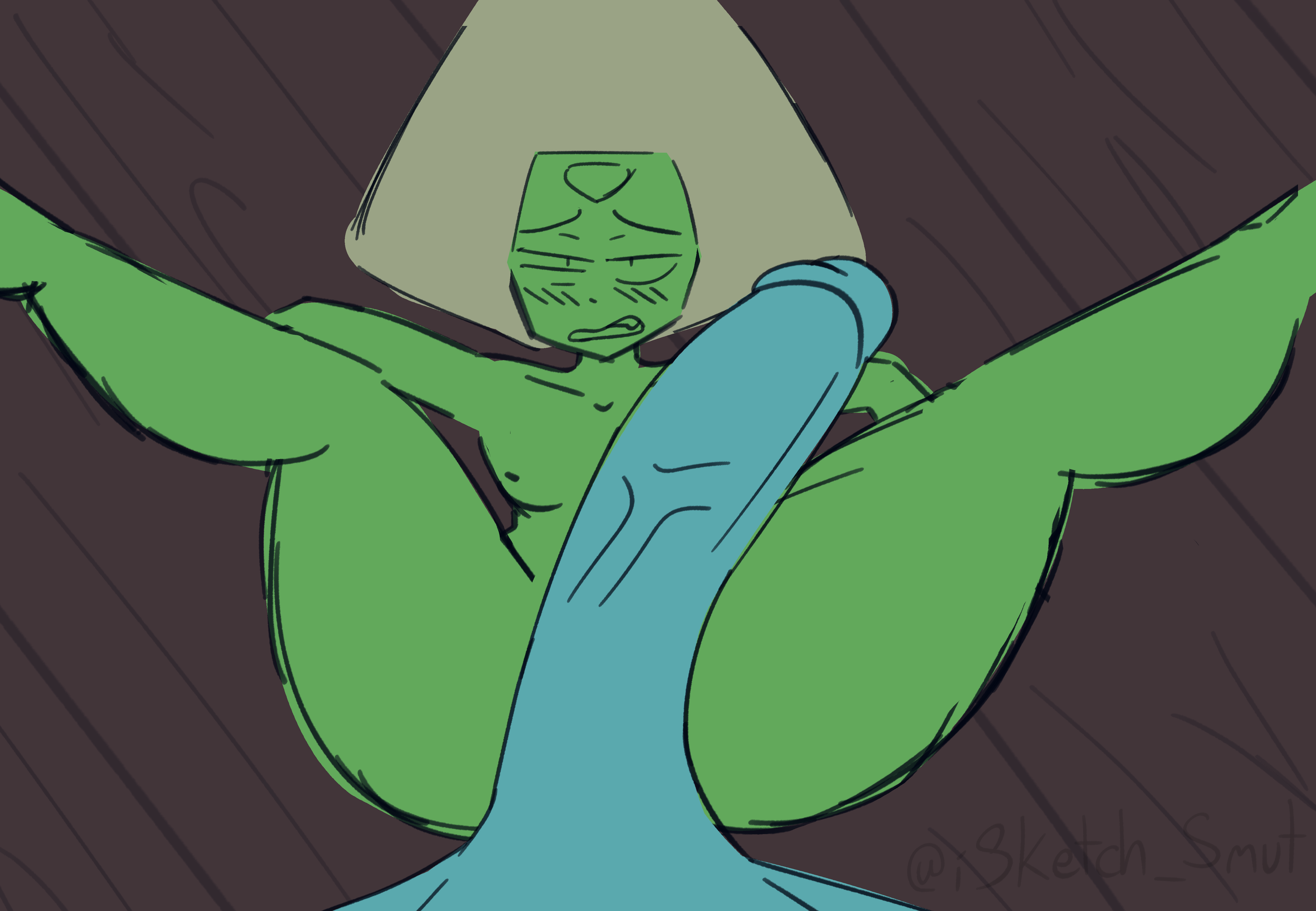 Lapis_Lazuli Peridot Steven_Universe iSketch_Smut