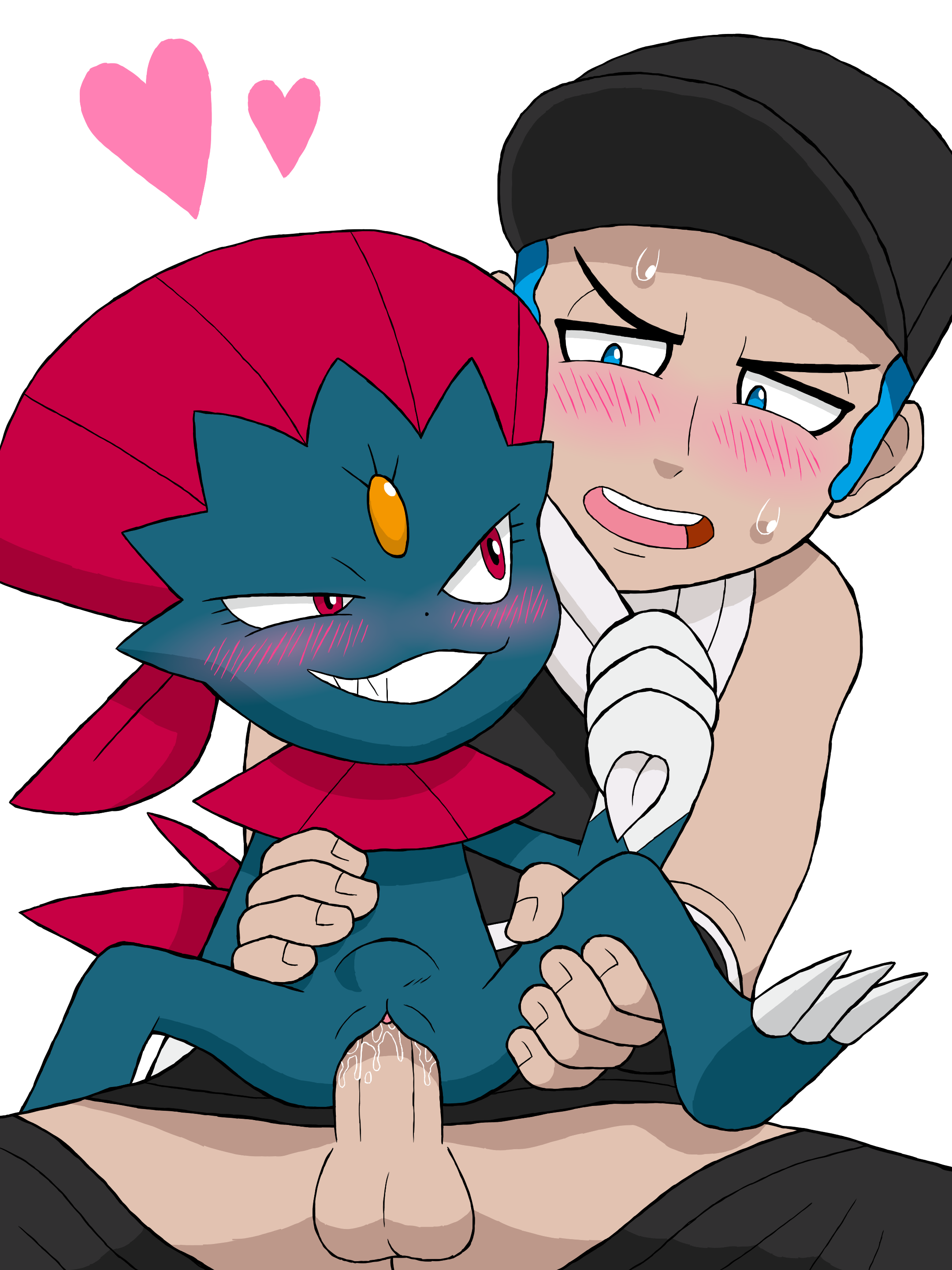 NPC_trainer Porkyman Punk_Guy Weavile knight-of-syrinx