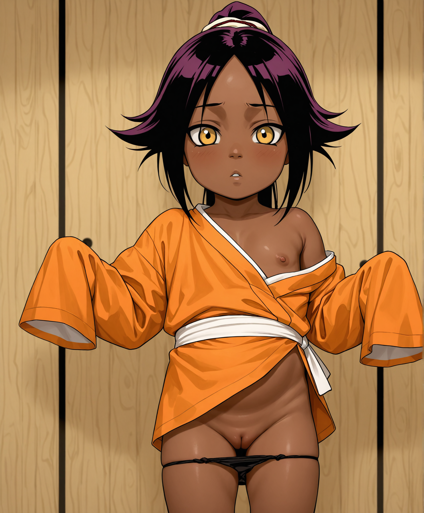 AI-generated Bleach Yoruichi_Shihoin