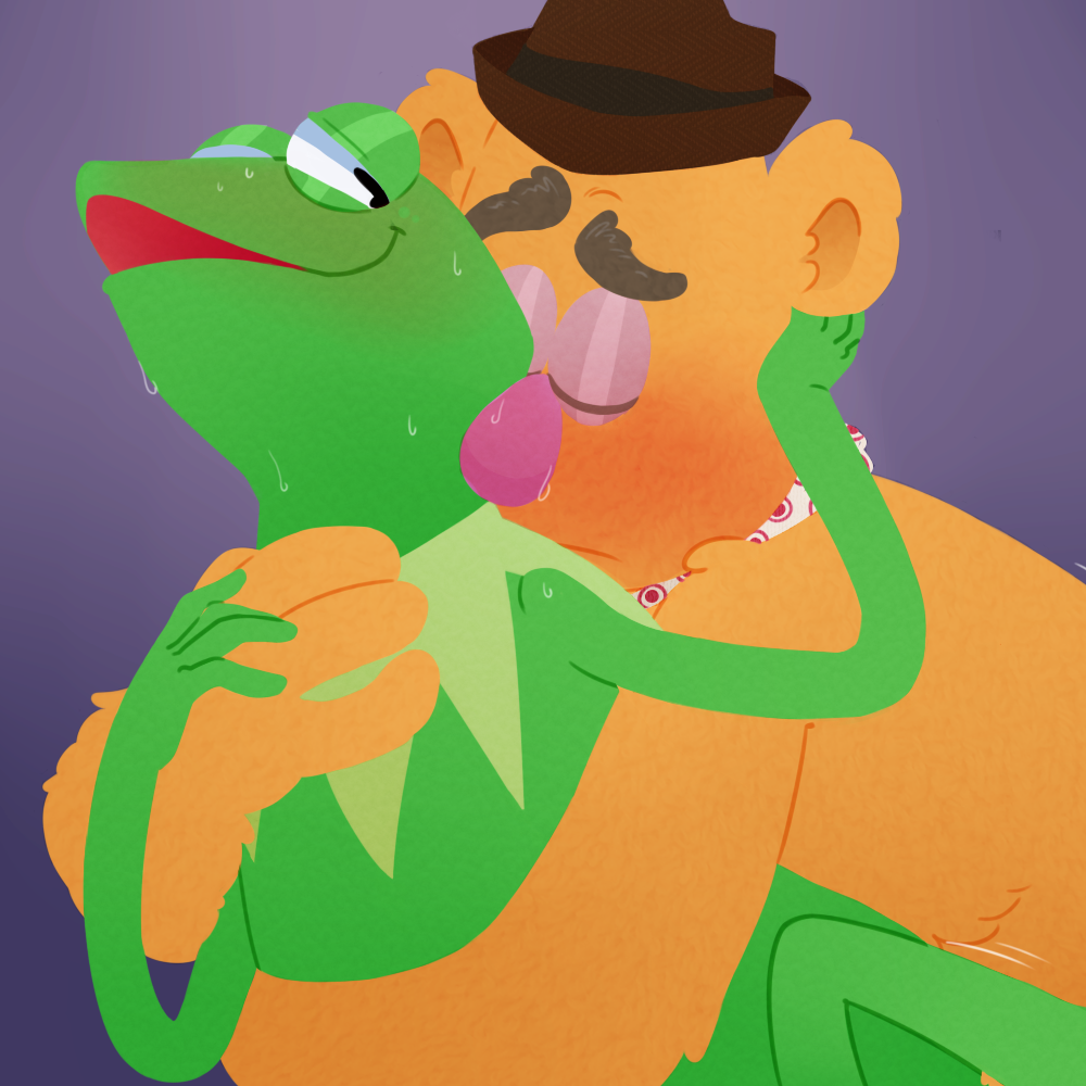 Fozzie_Bear Kermit_the_Frog Muppet_Show Muppets ubernerdmaster