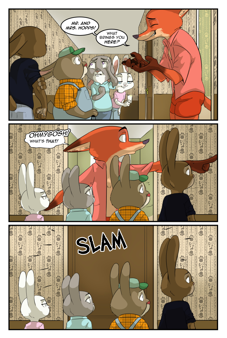 Akiric Bonnie_Hopps Nick_Wilde Stu_Hopps Zootopia comic