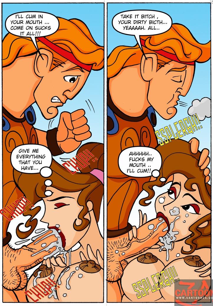 CartoonZA Hercules_(1997_film) Hercules_(character) Marcelo_Salaza Megara comic