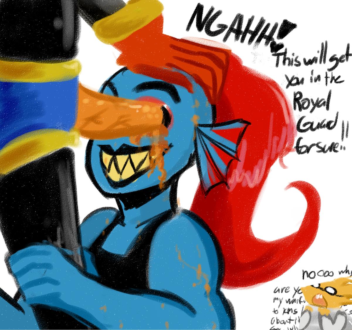 Post 1811125: Alphys Papyrus Undertale Undyne