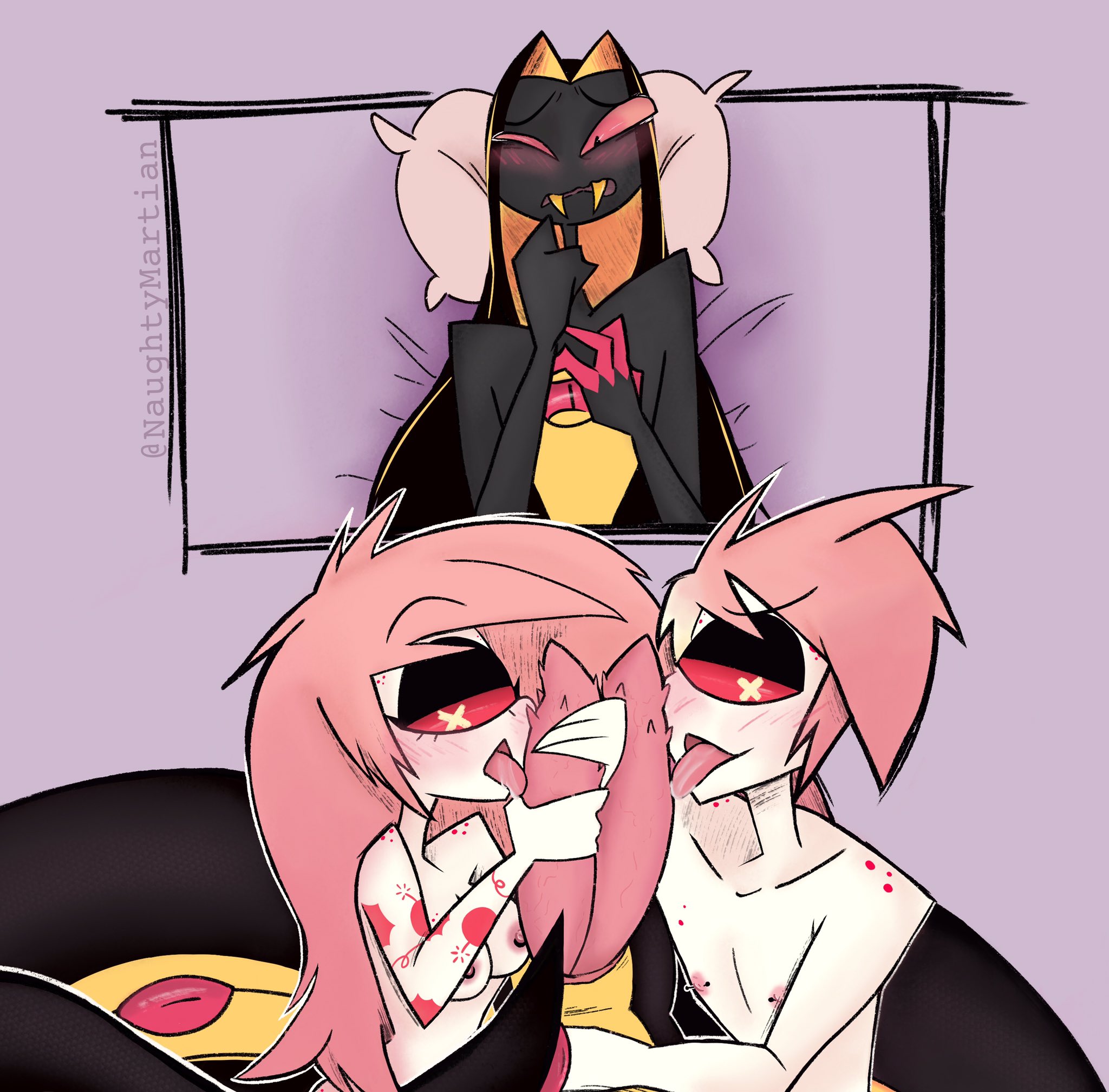 Post 4029027 Cherribomb Hazbinhotel Rule63 Sirpentious Waywardmartian 