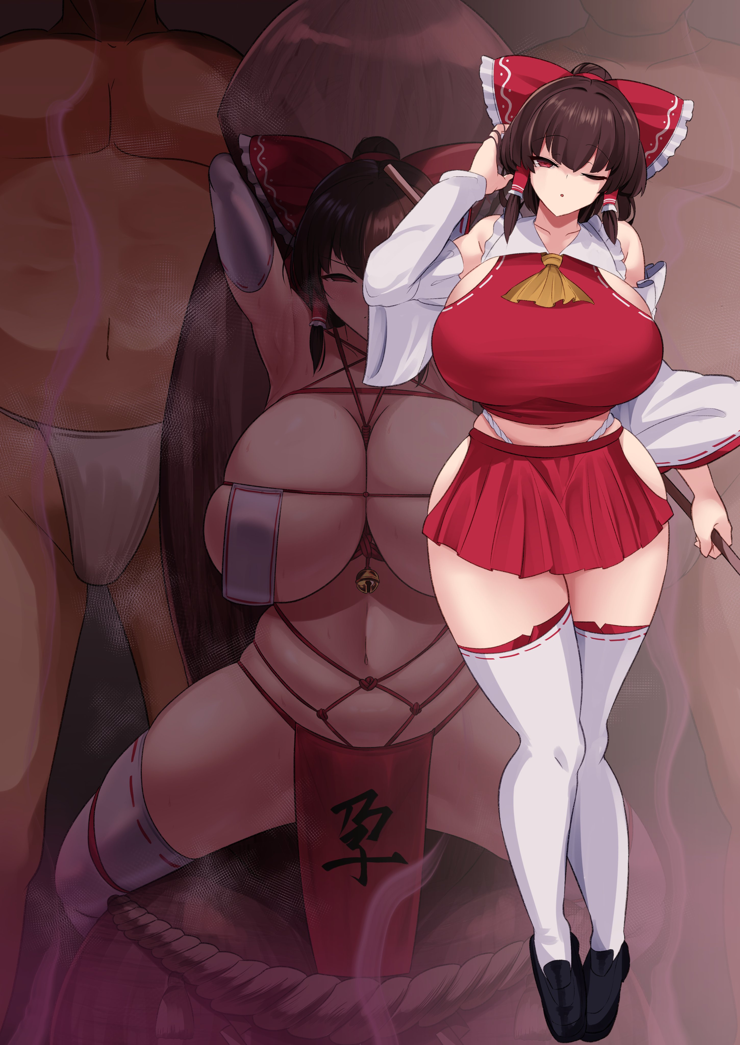 Reimu_Hakurei SINKAI Touhou