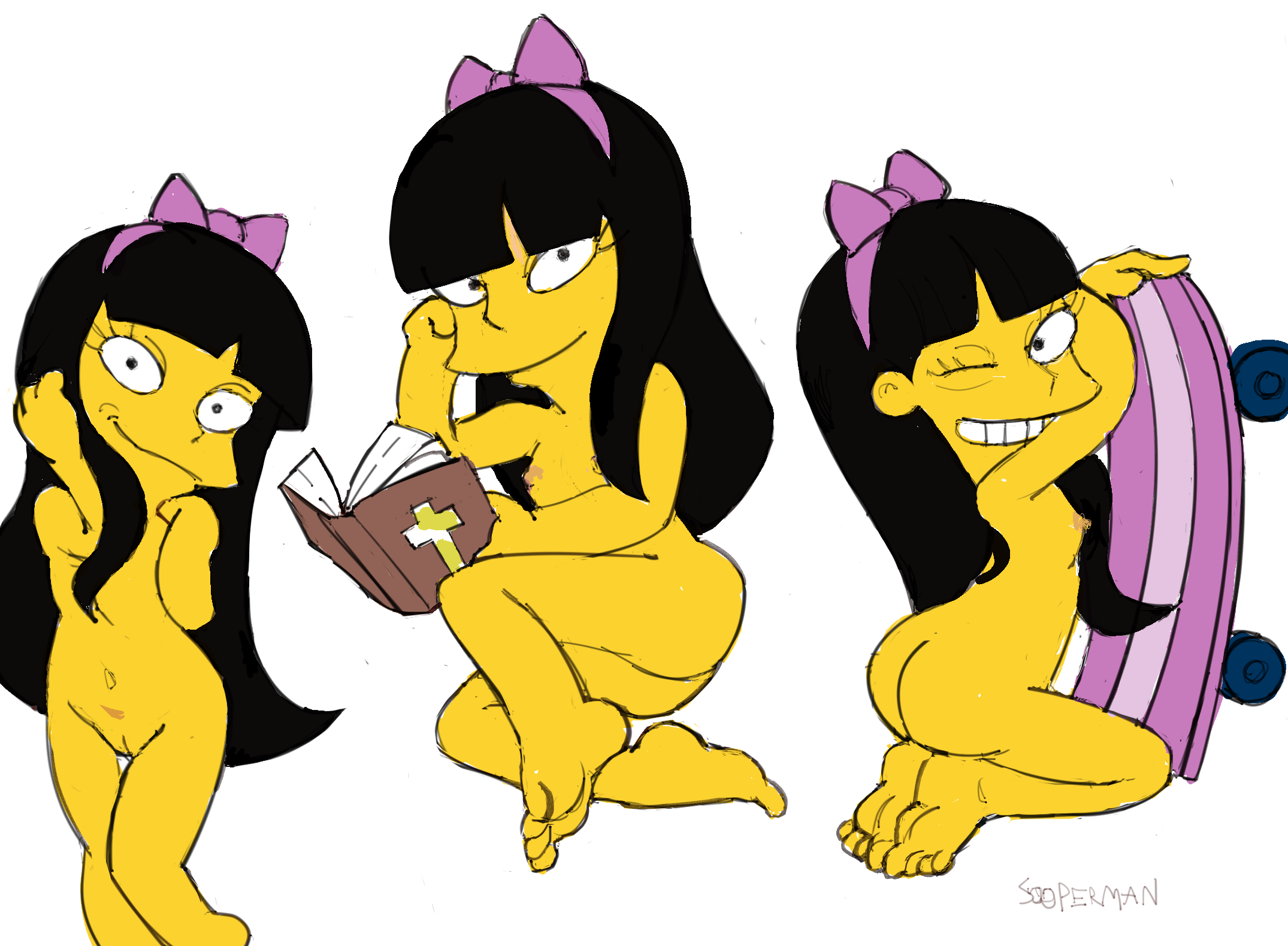 Jessica_Lovejoy SooPerMAN The_Simpsons