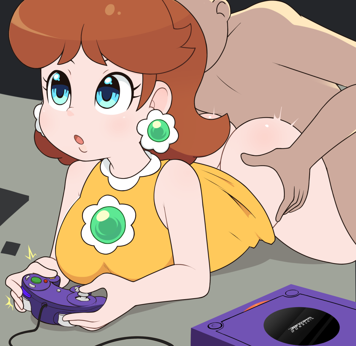 Princess_Daisy Super_Mario_Bros. boxf