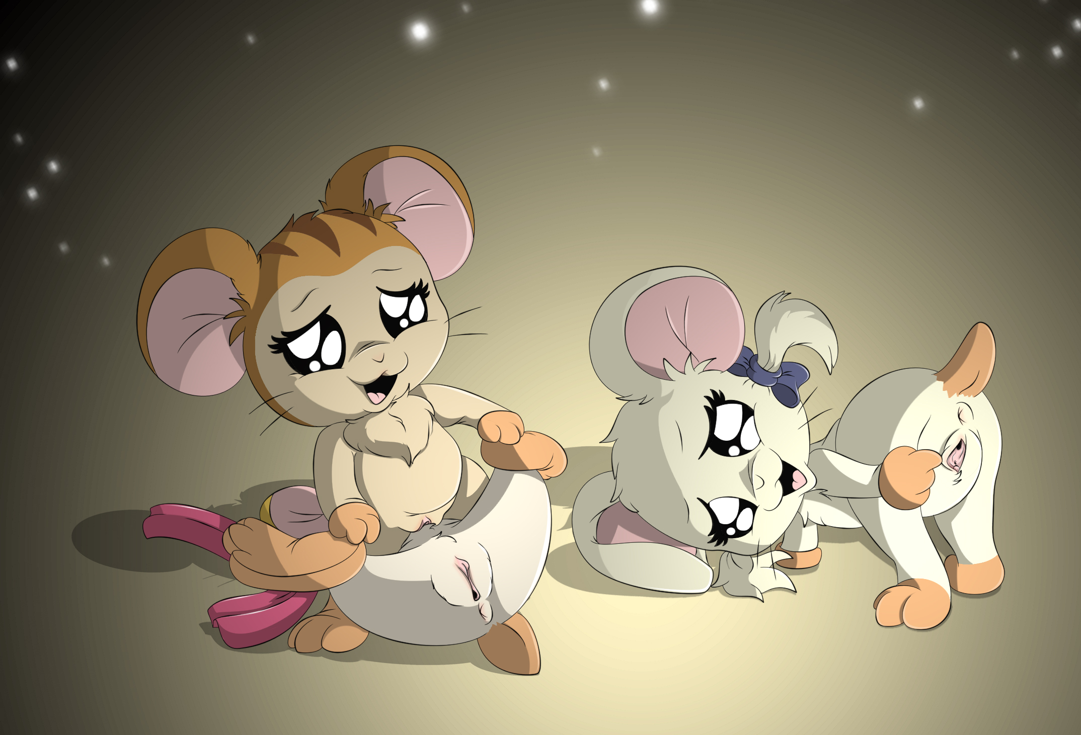 Bijou Hamtaro Onstatobol Pashmina Sandy