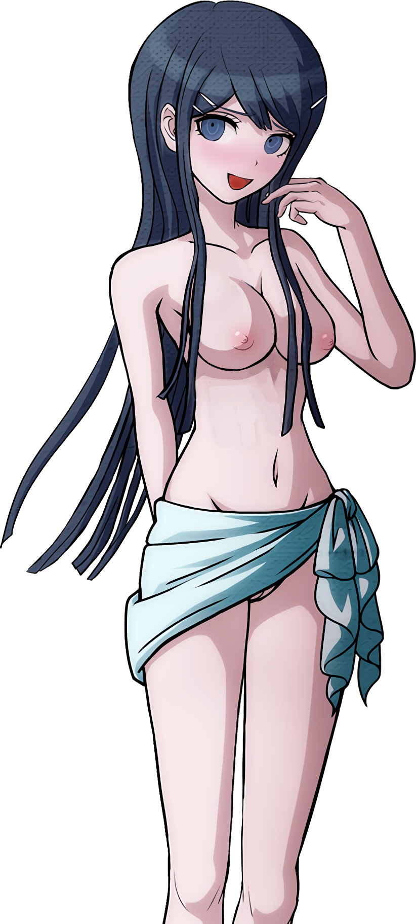 Dangan_Ronpa Dangan_Ronpa_S:_Ultimate_Summer_Camp Kosine1777 Sayaka_Maizono edit