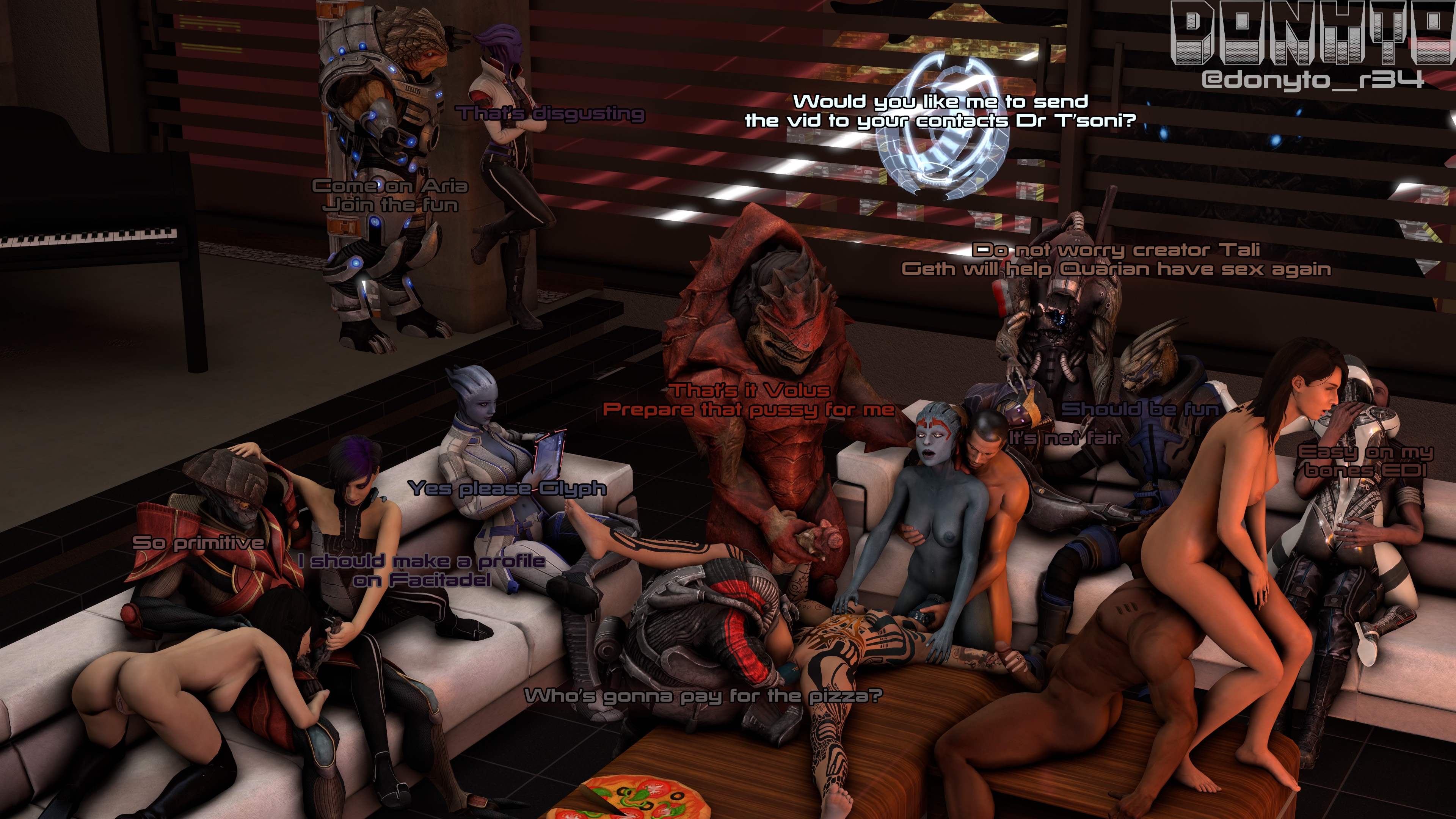 Aria_T'Loak Asari Ashley_Williams Commander_Shepard Donyto Garrus_Vakarian Grunt Jack James_Vega Javik Kasumi_Goto Legion Leviathan Liara_T'Soni MaleShep Mass_Effect Miranda_Lawson Prothean Samara Tali'Zorah_nar_Rayya Turian Wrex geth krogan quarian volus