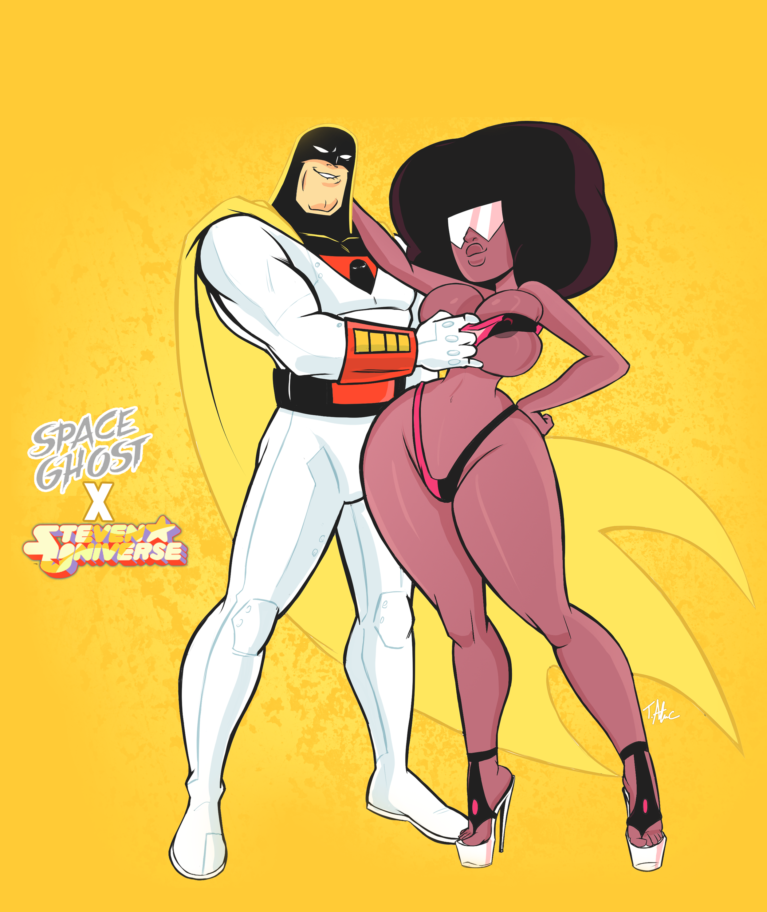 Garnet Space_Ghost Space_Ghost_(series) Steven_Universe crossover terryalec