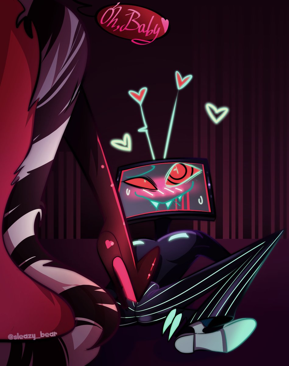 Post 4380241 Hazbinhotel Sleazybear Valentino Vox 