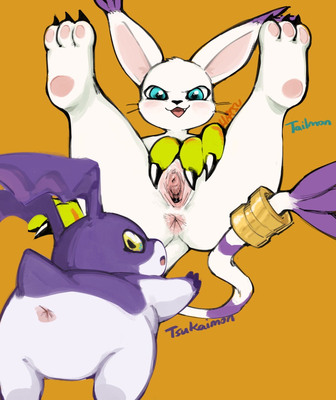 Digimon Gatomon Tsukaimon hatsumiilkshake