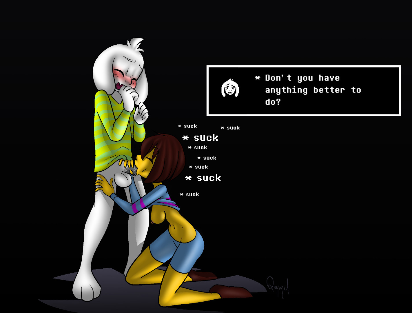 Post 2320769: Asriel_Dreemurr Frisk nsfwquynzel Undertale