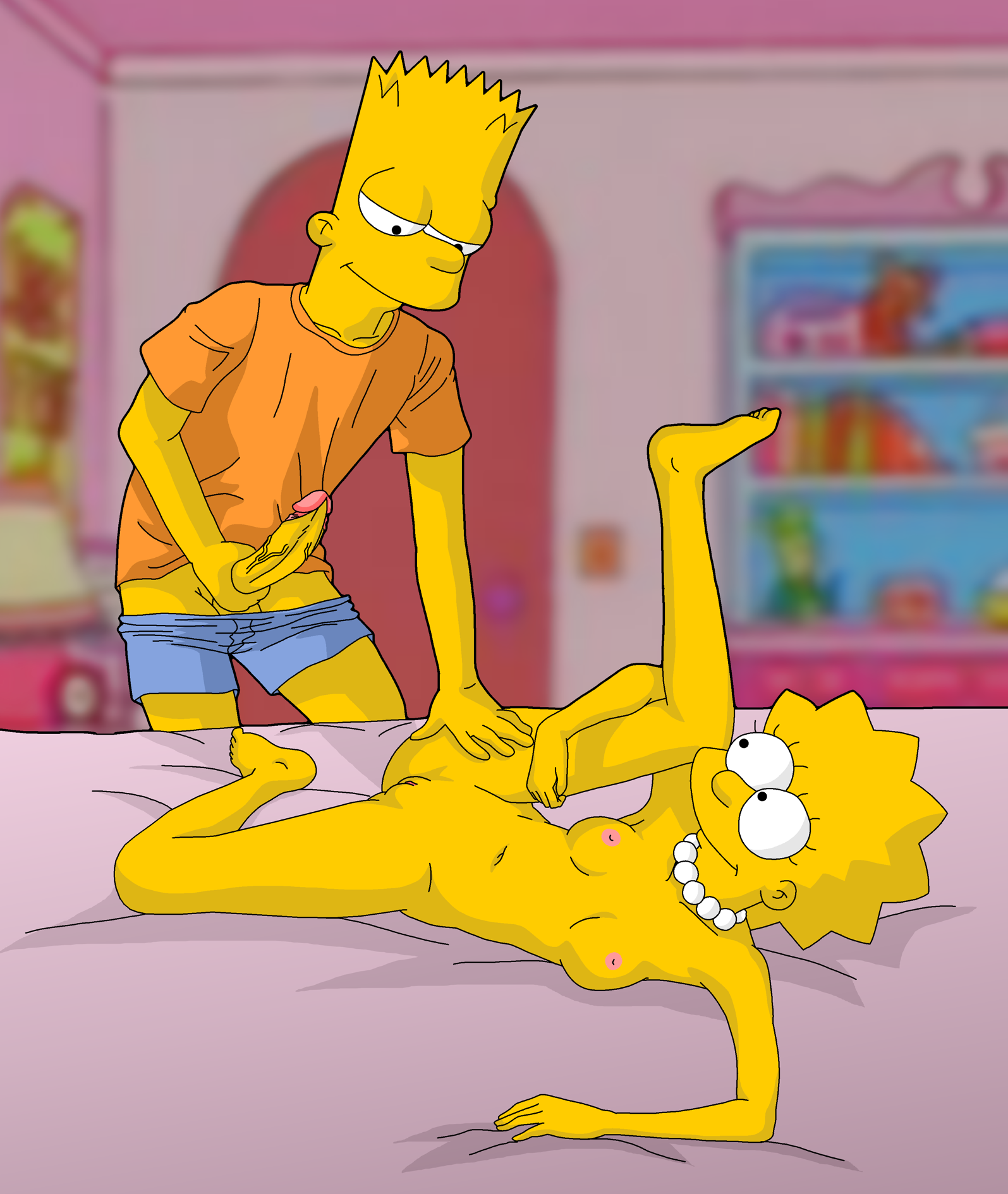 Bart simpson cock