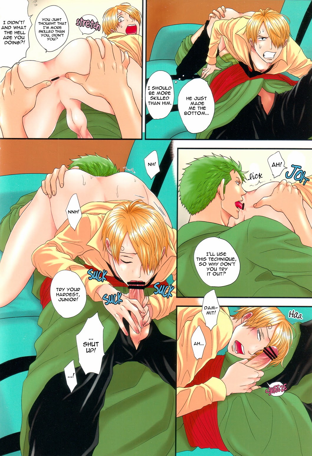 Post 3893266: One_Piece Roronoa_Zoro Sanji